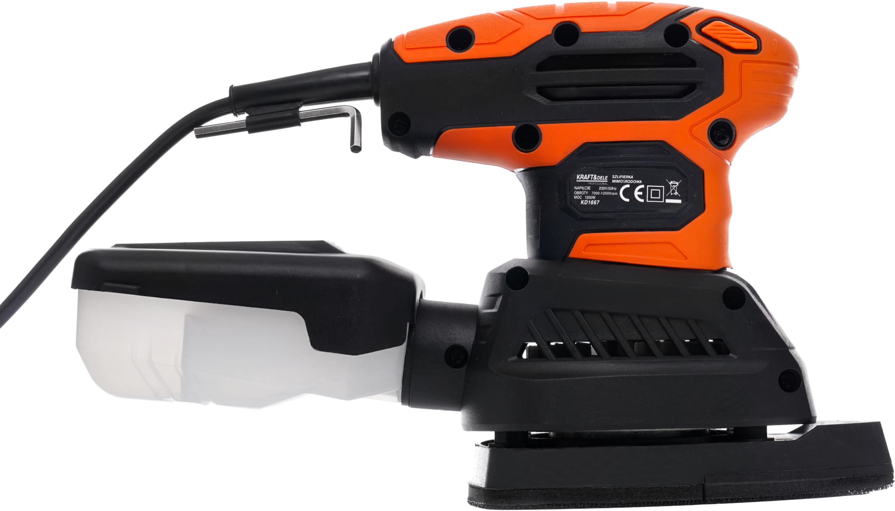 Excentrická bruska 1200W KD1667
