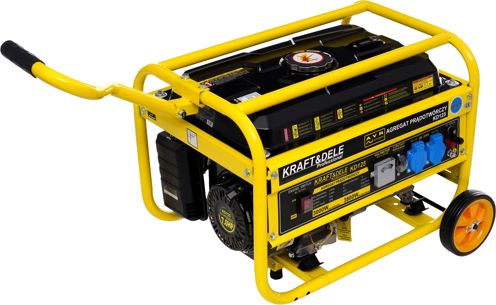 Elektrocentrála 3800W 12/230V KD125