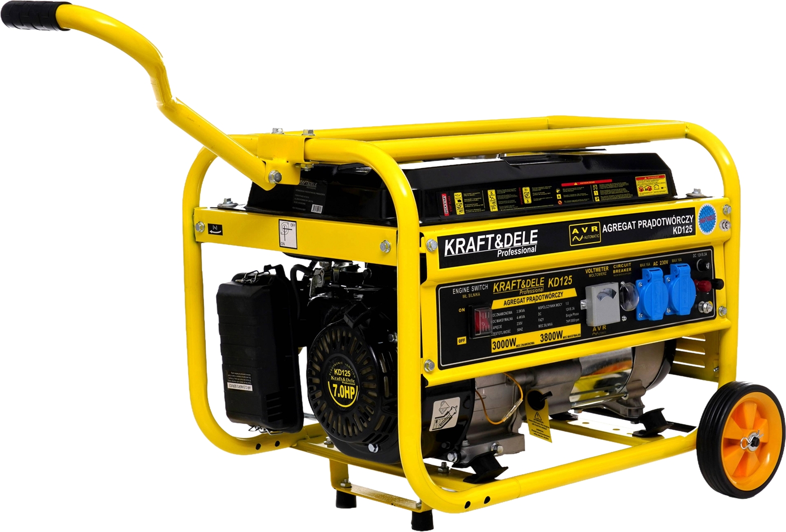 Elektrocentrála 3800W 12/230V KD125