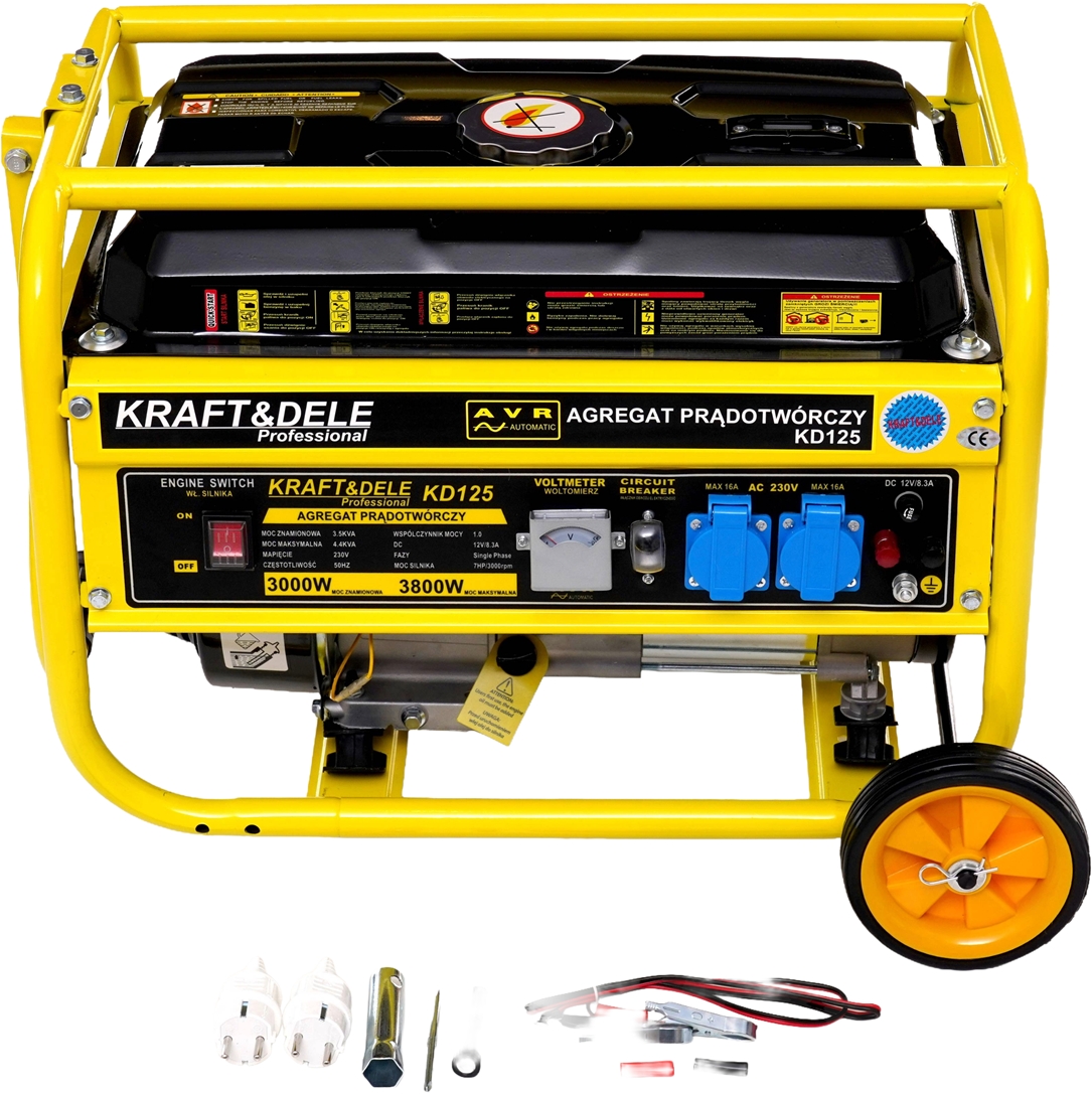 Elektrocentrála 3800W 12/230V KD125