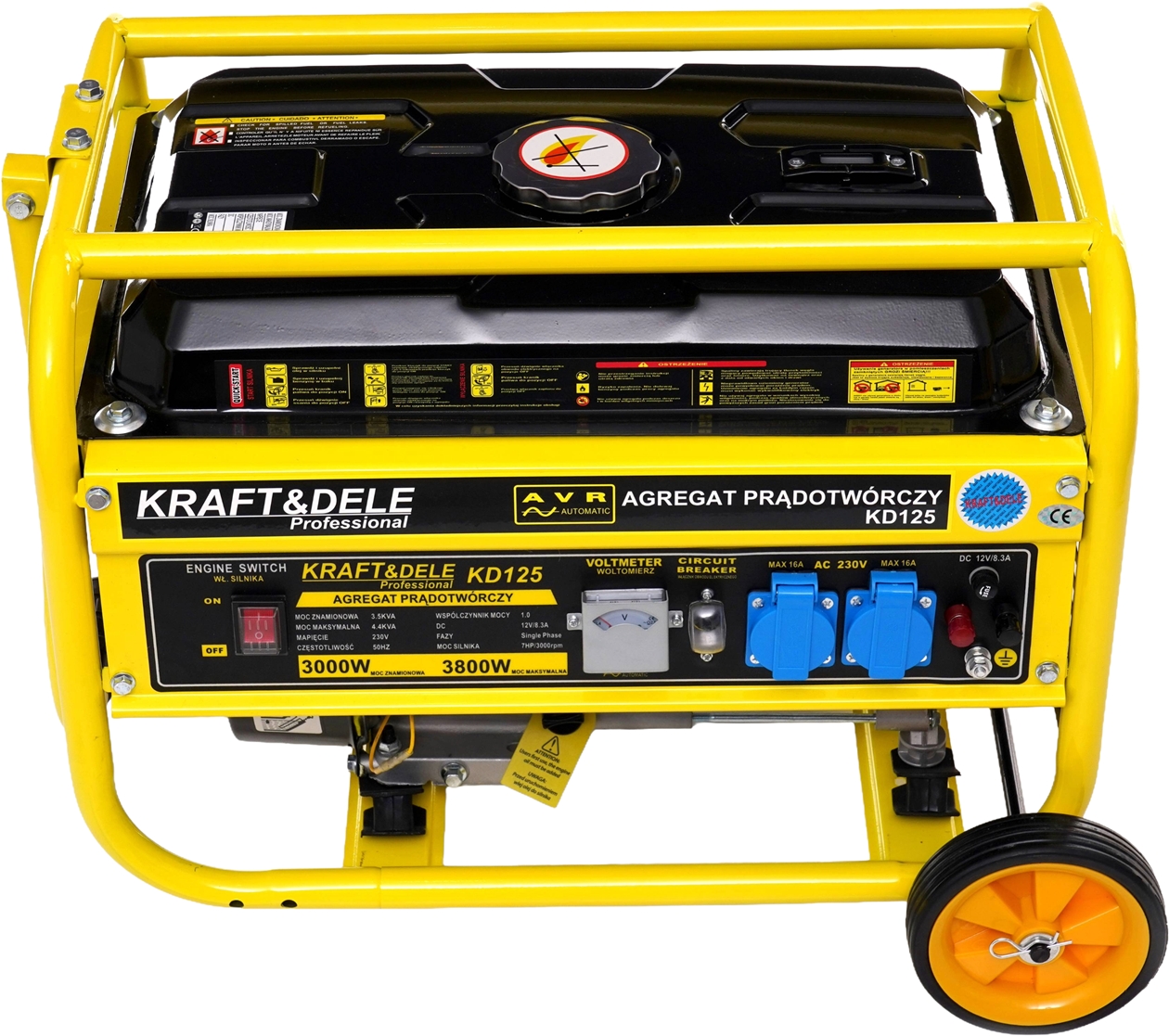 Elektrocentrála 3800W 12/230V KD125