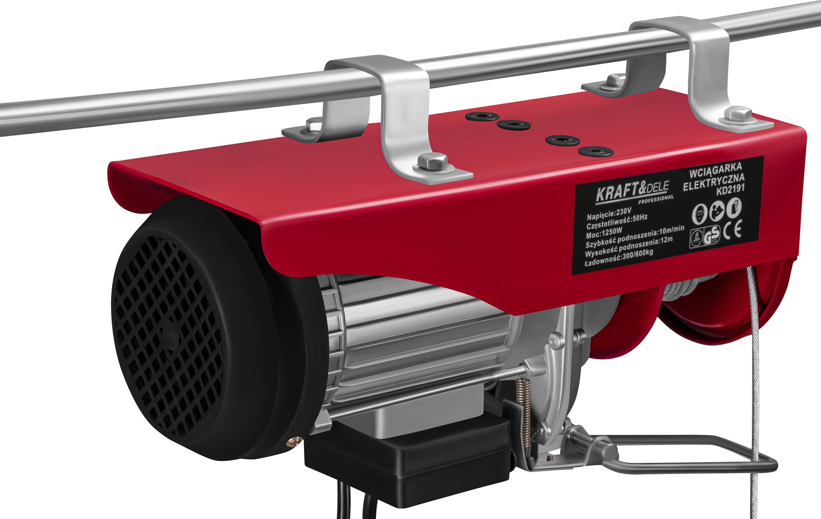 ELEKTRICKÝ NAVIJÁK 230V 1200W 300/600kg KD2191