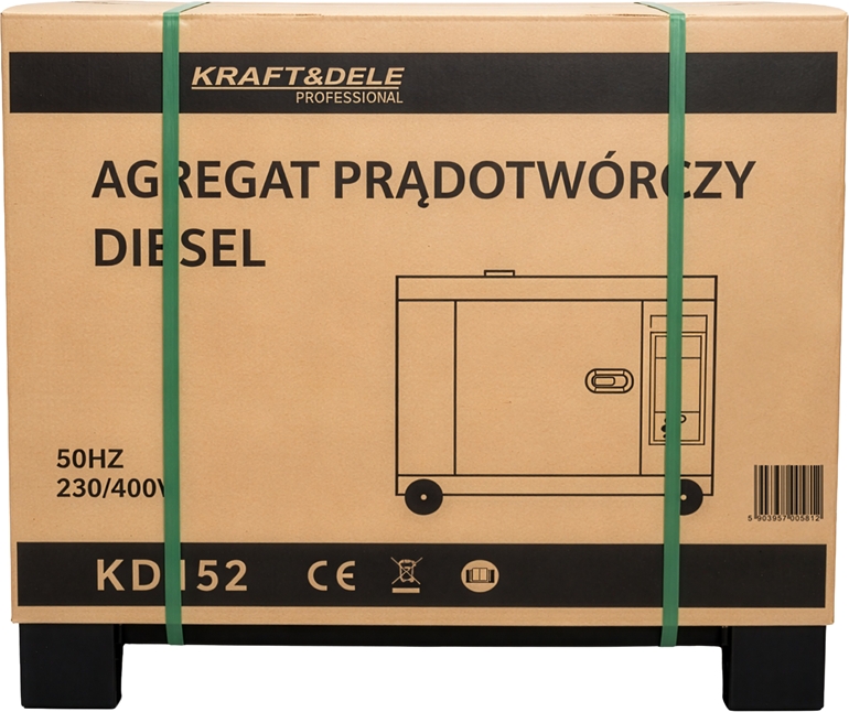 Elektrocentrála DIESEL 12/13kW KD152