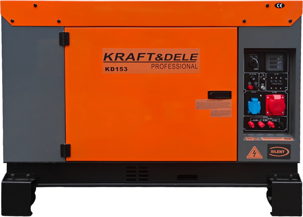 Kolmefaasiline DIISELELGENERAATOR 14/15,5 kW KD153