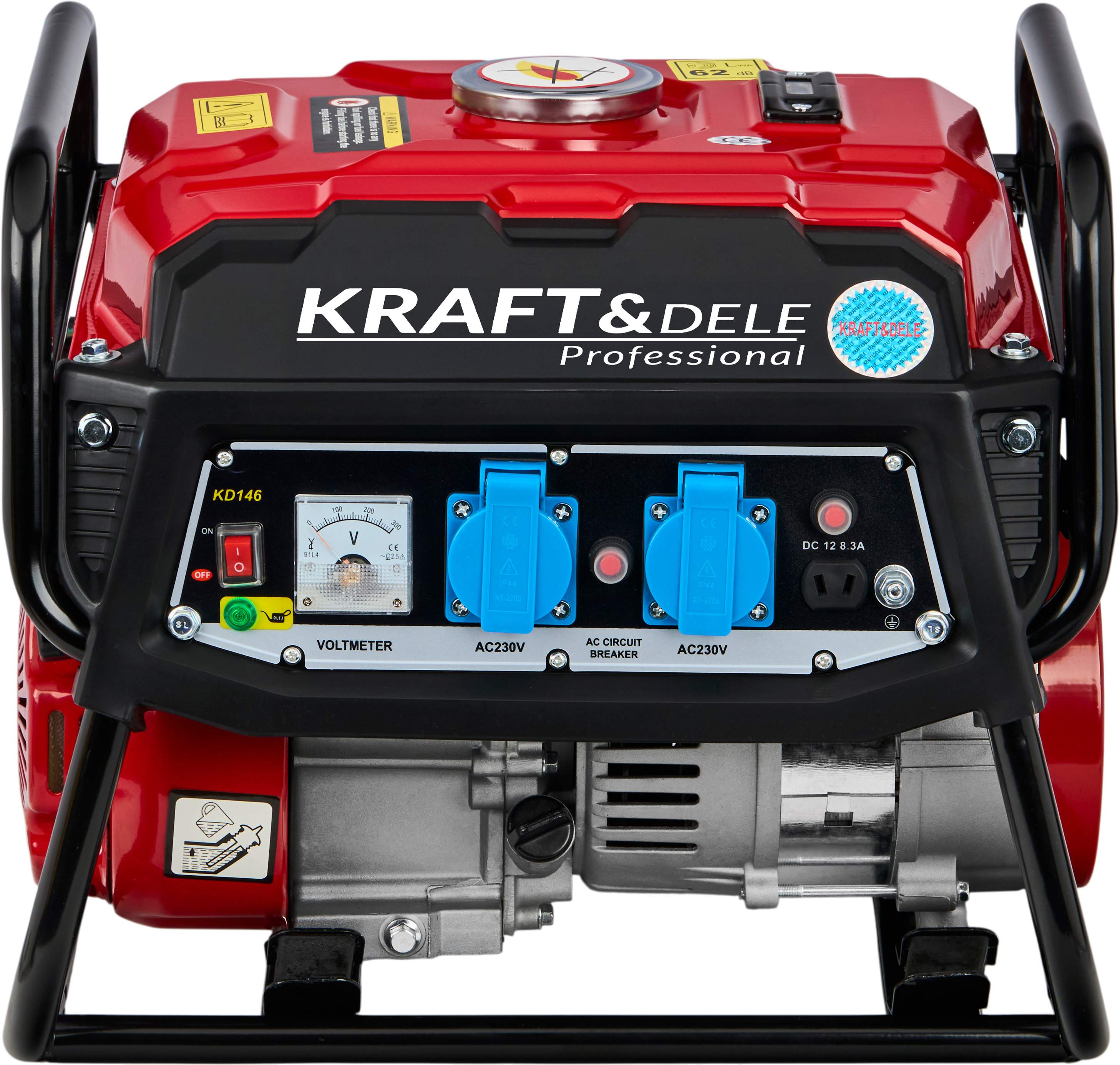 Elektrocentrála 1500W 12/230V KD146