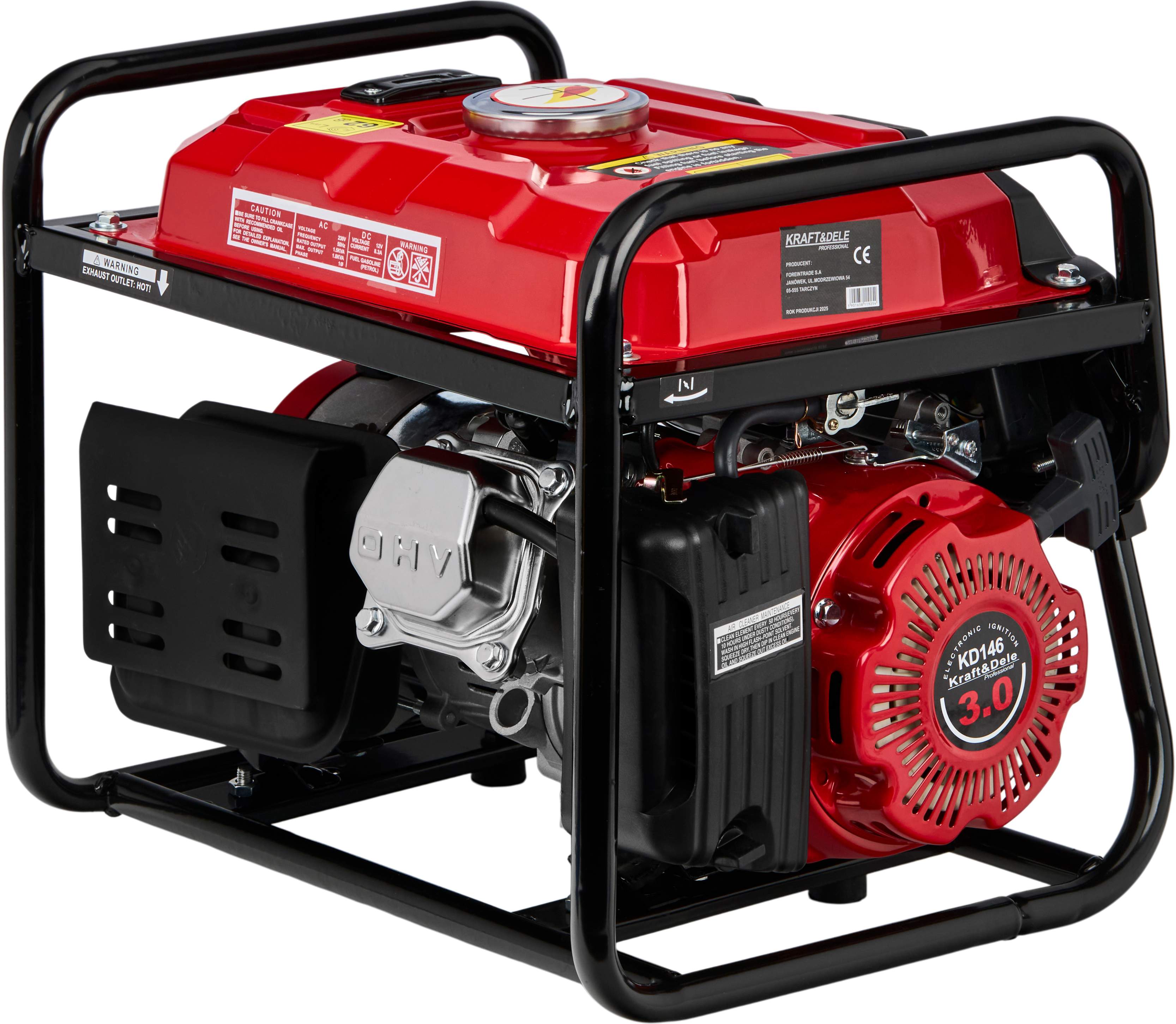Elektrocentrála 1500W 12/230V KD146