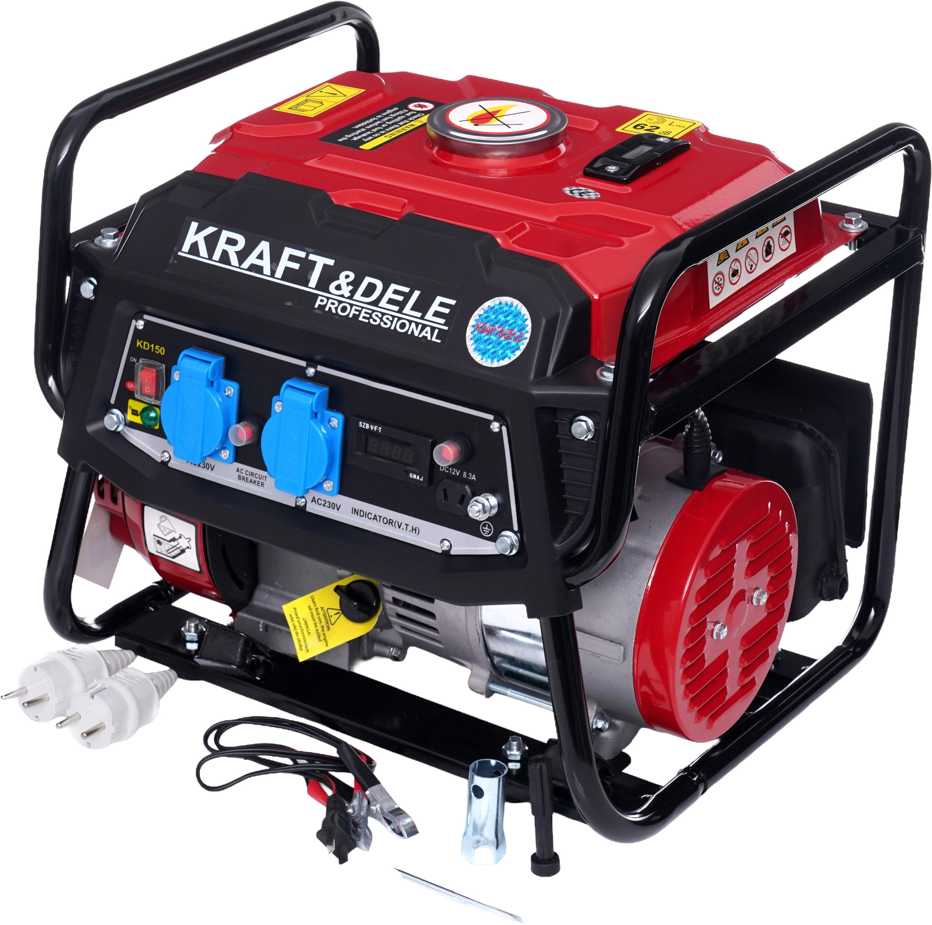 Generátor proudu 1500W 12V/230V KD150