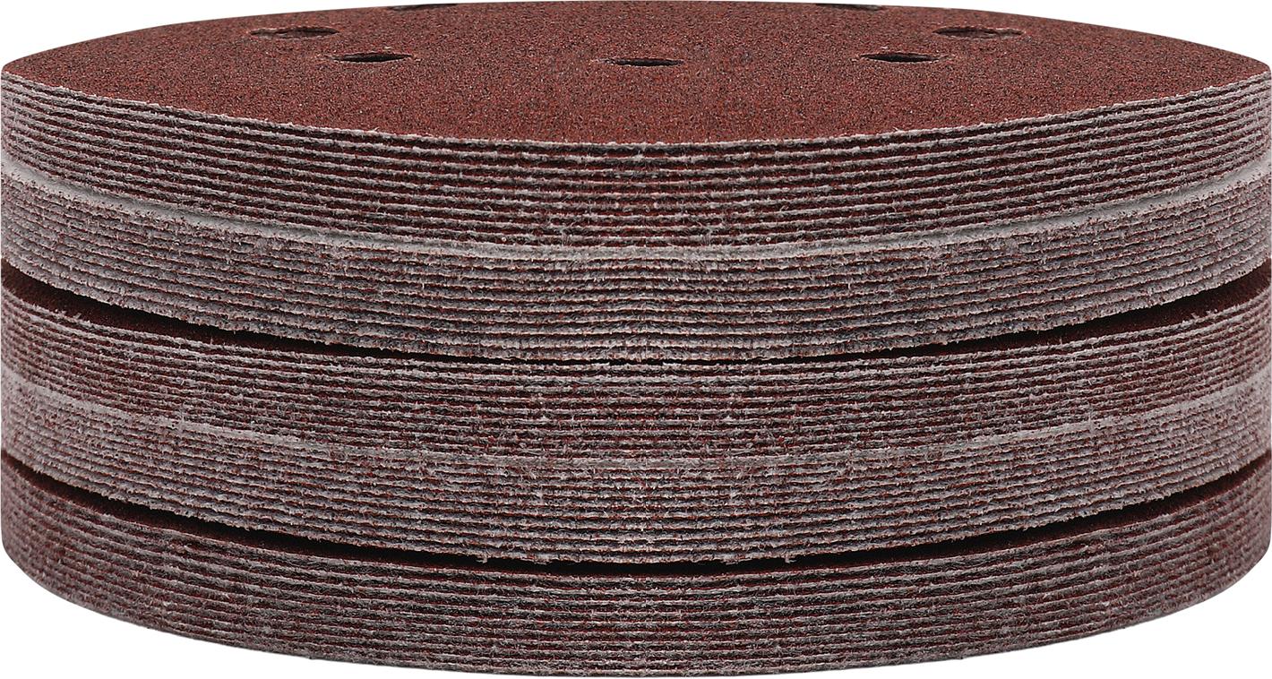 Brusný papír 50 ks kotouč 125 mm P40 na suchý zip KD11807