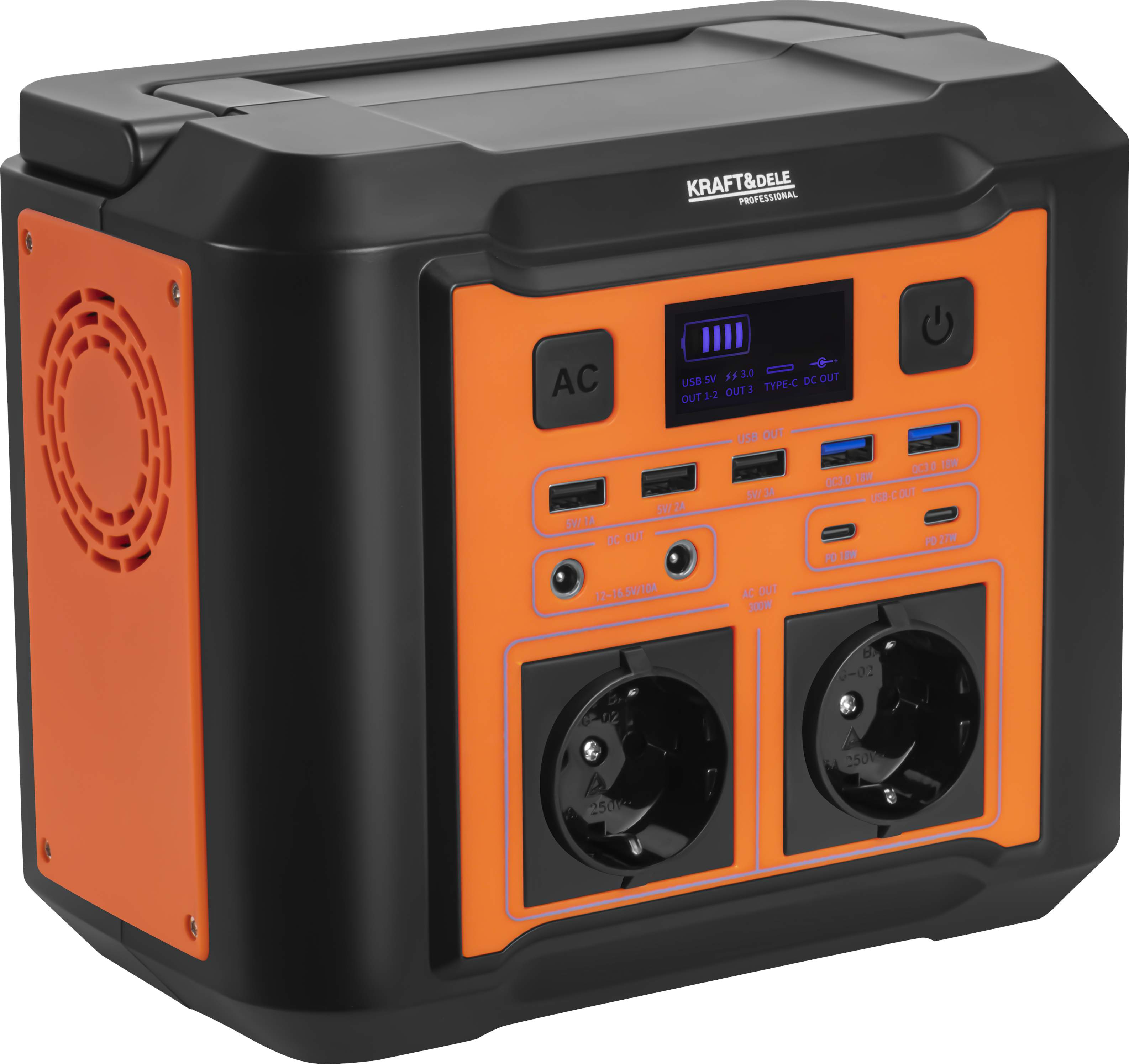 Přenosná napájecí stanice 296Wh / 14,8V KD5531