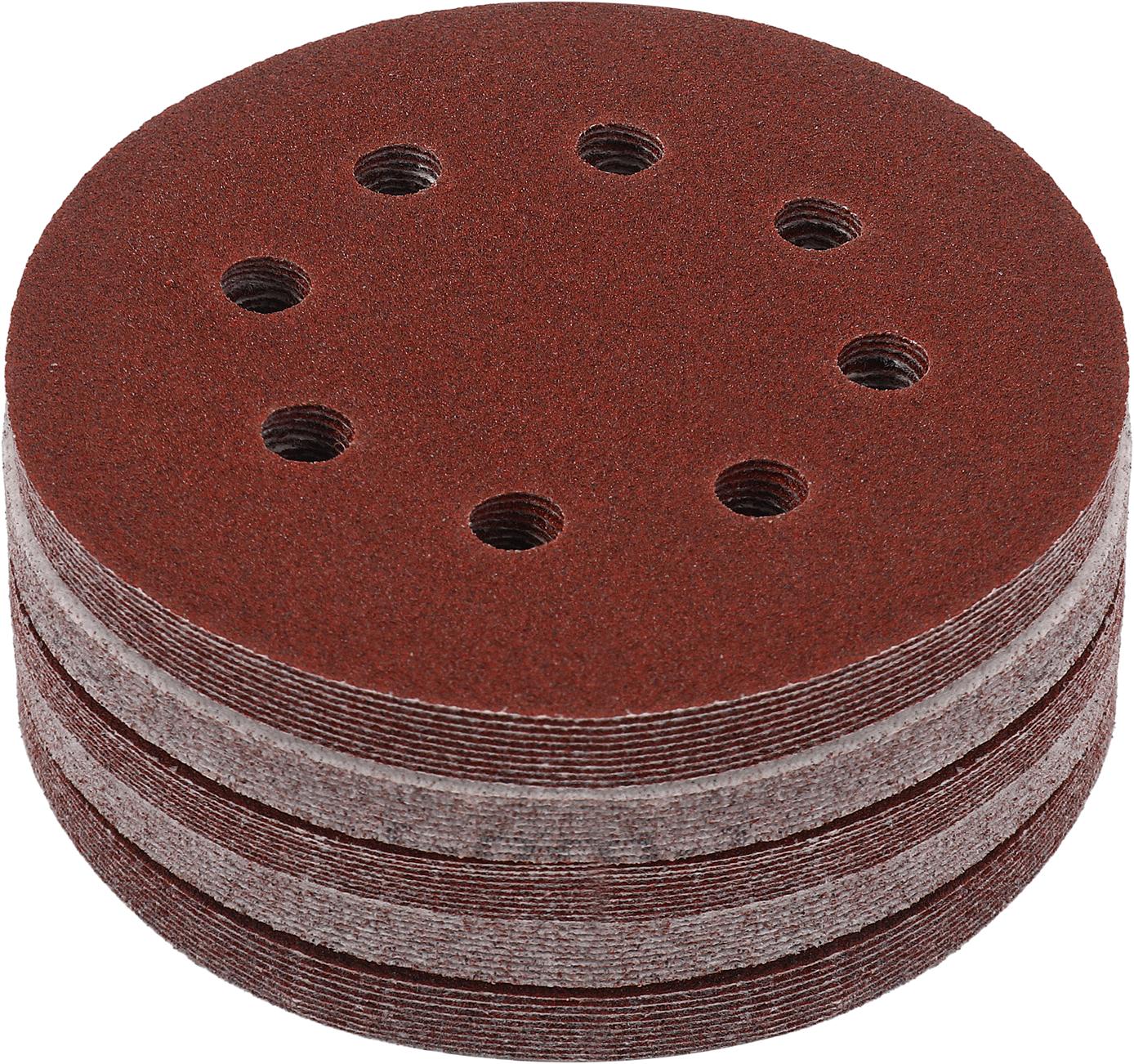 Brusný papír 50ks kotouč 125mm na suchý zip KD11810