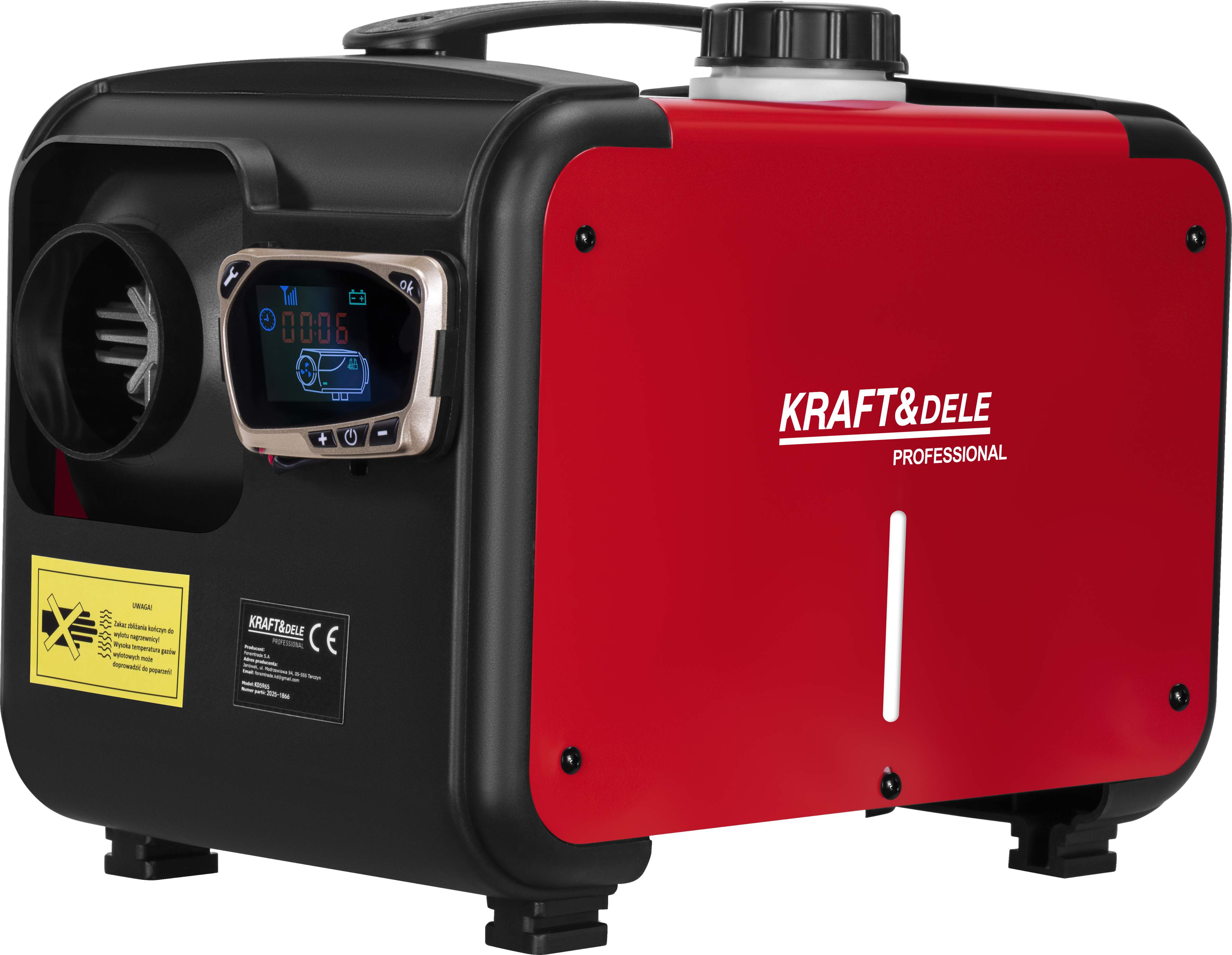 Nezávislé naftové topení 9kW KD5965