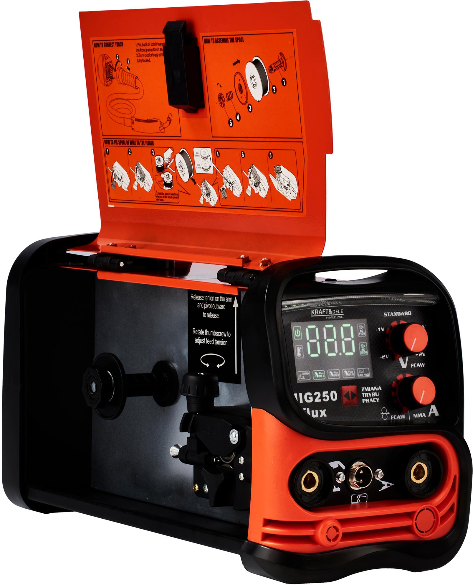 Svářečka 250A - MIG / MMA / LIFT TIG 3v1 KD1875