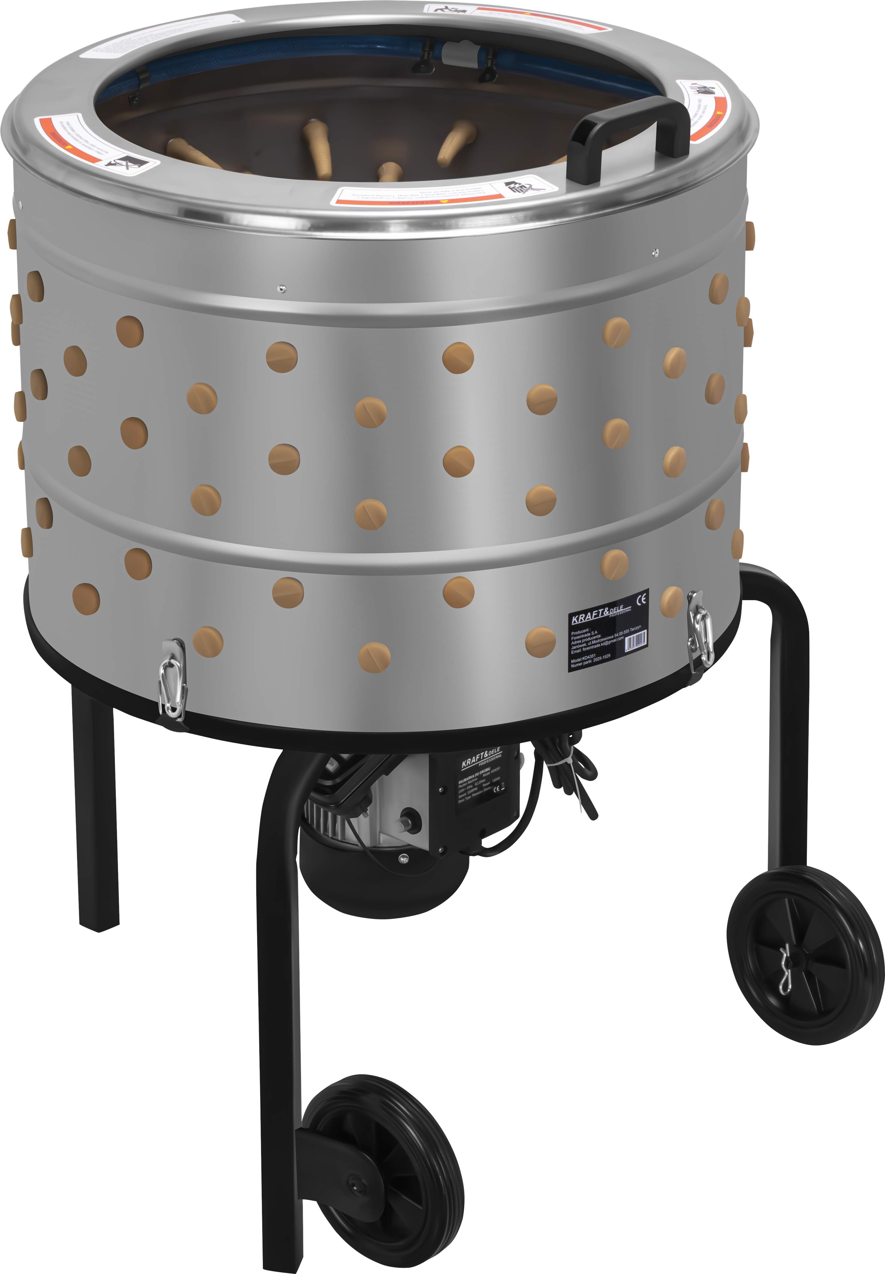 Škubačka na drůbež 1300W 650mm KD4351