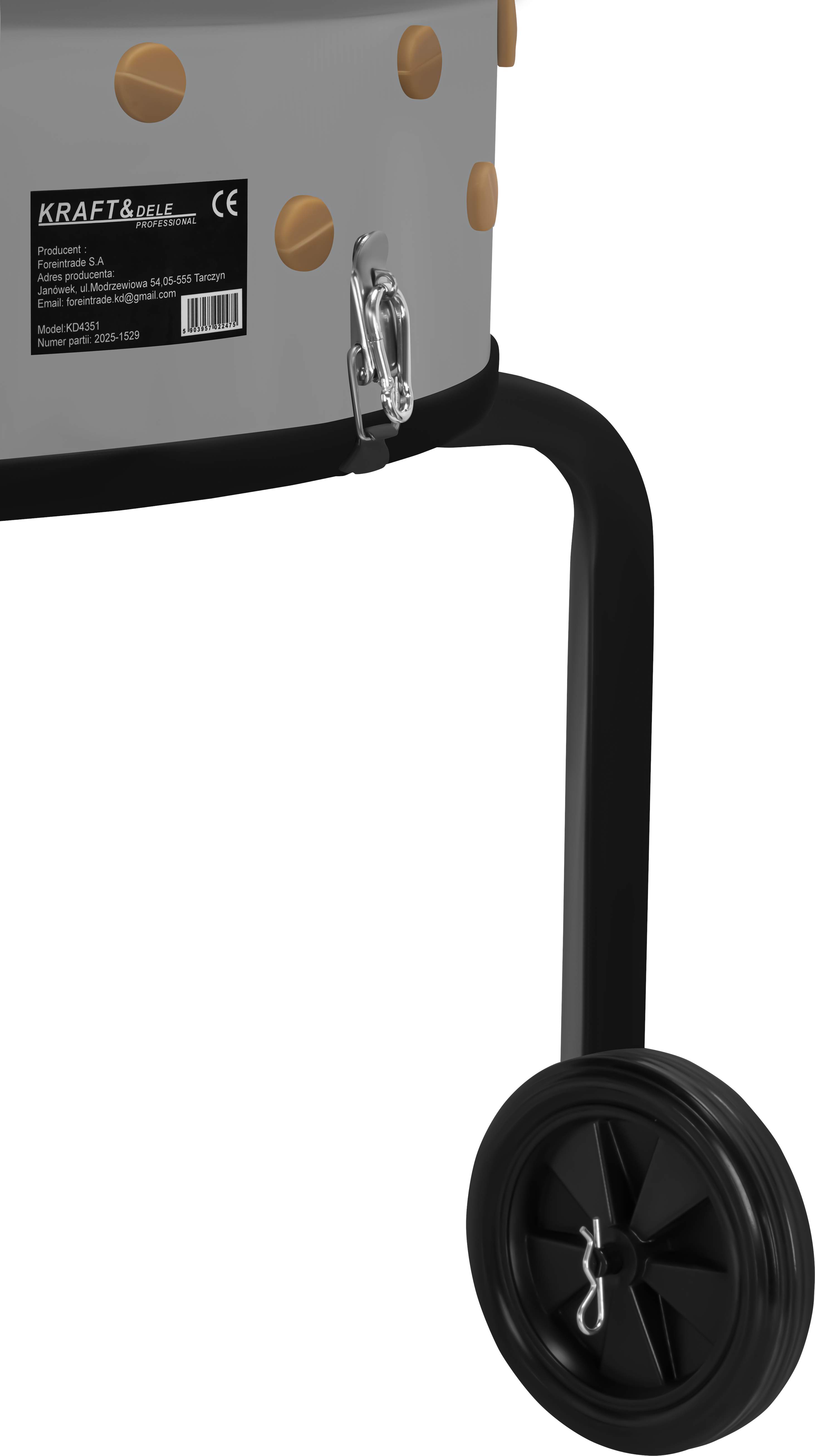 Škubačka na drůbež 1300W 650mm KD4351