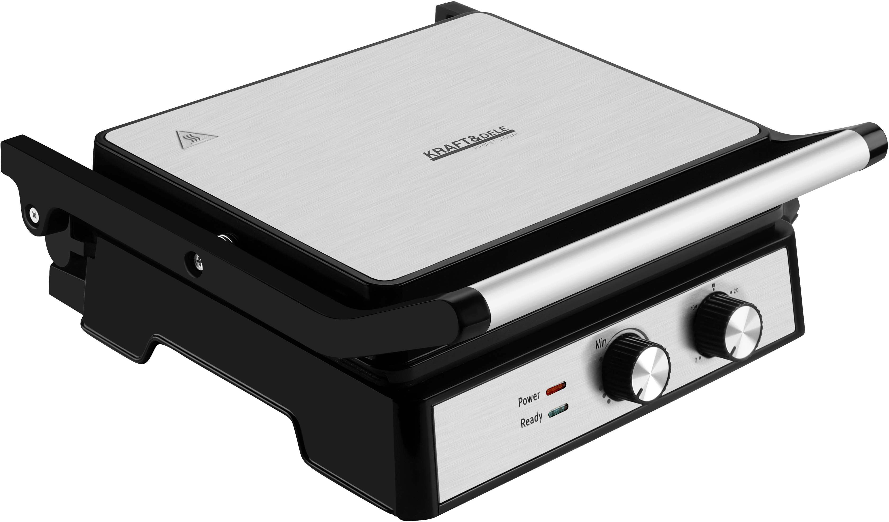 Elektrický gril 2400W + odkapávací miska na tuk KD4201