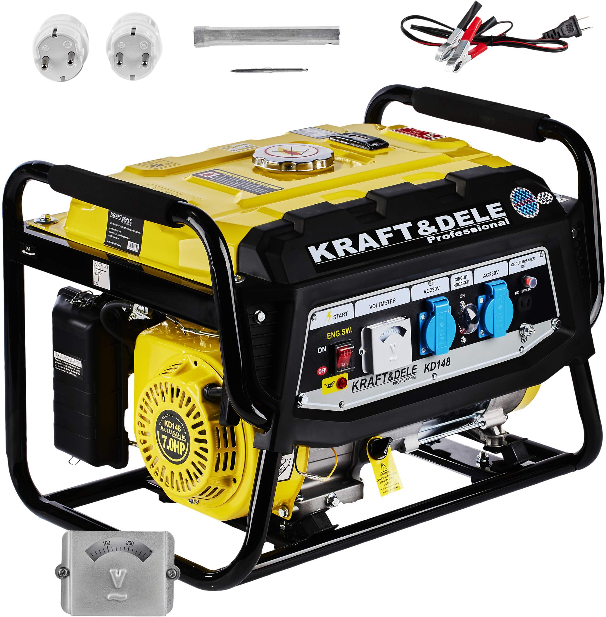 Generátor 3500W 12/230V KD148