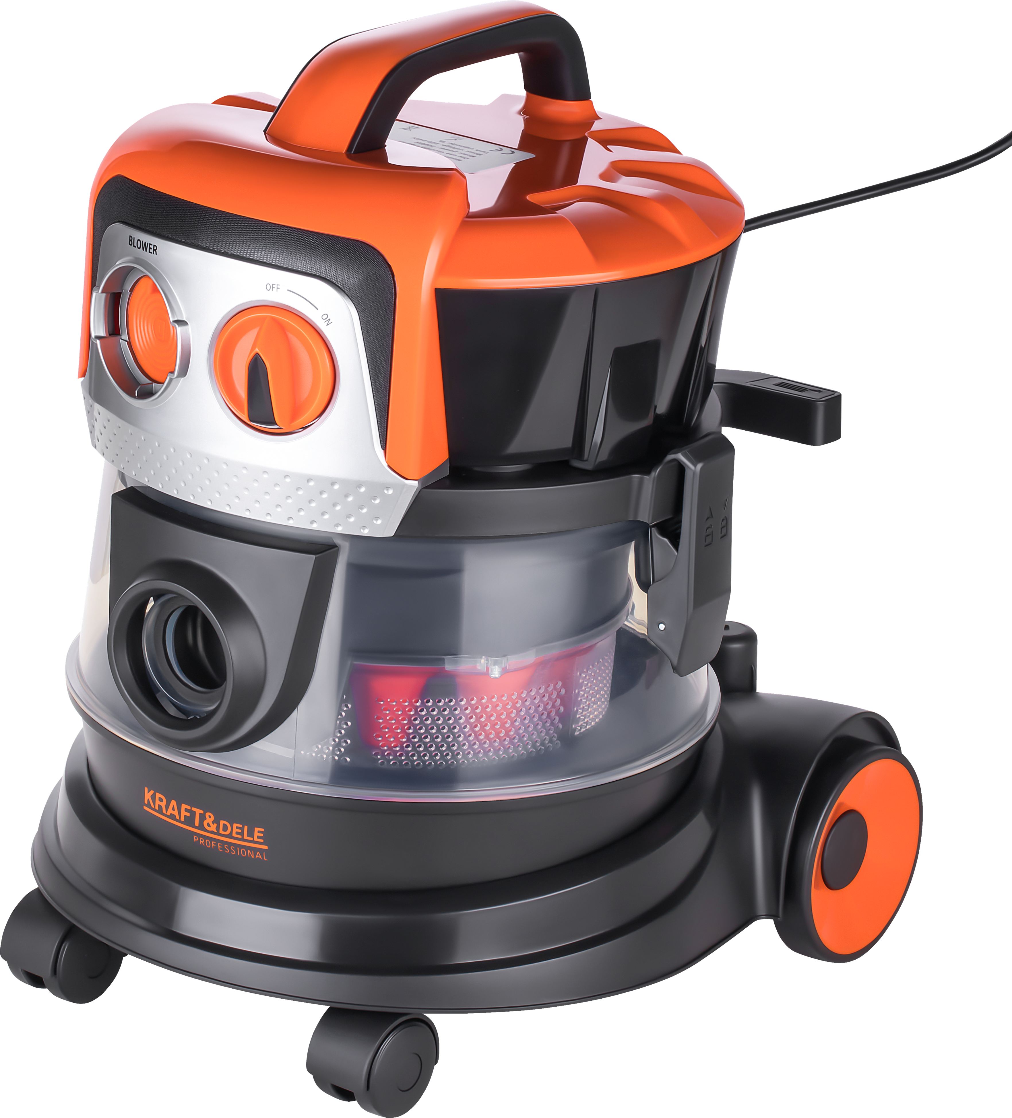 Bezsáčkový průmyslový vysavač 2000W 9L KD5149