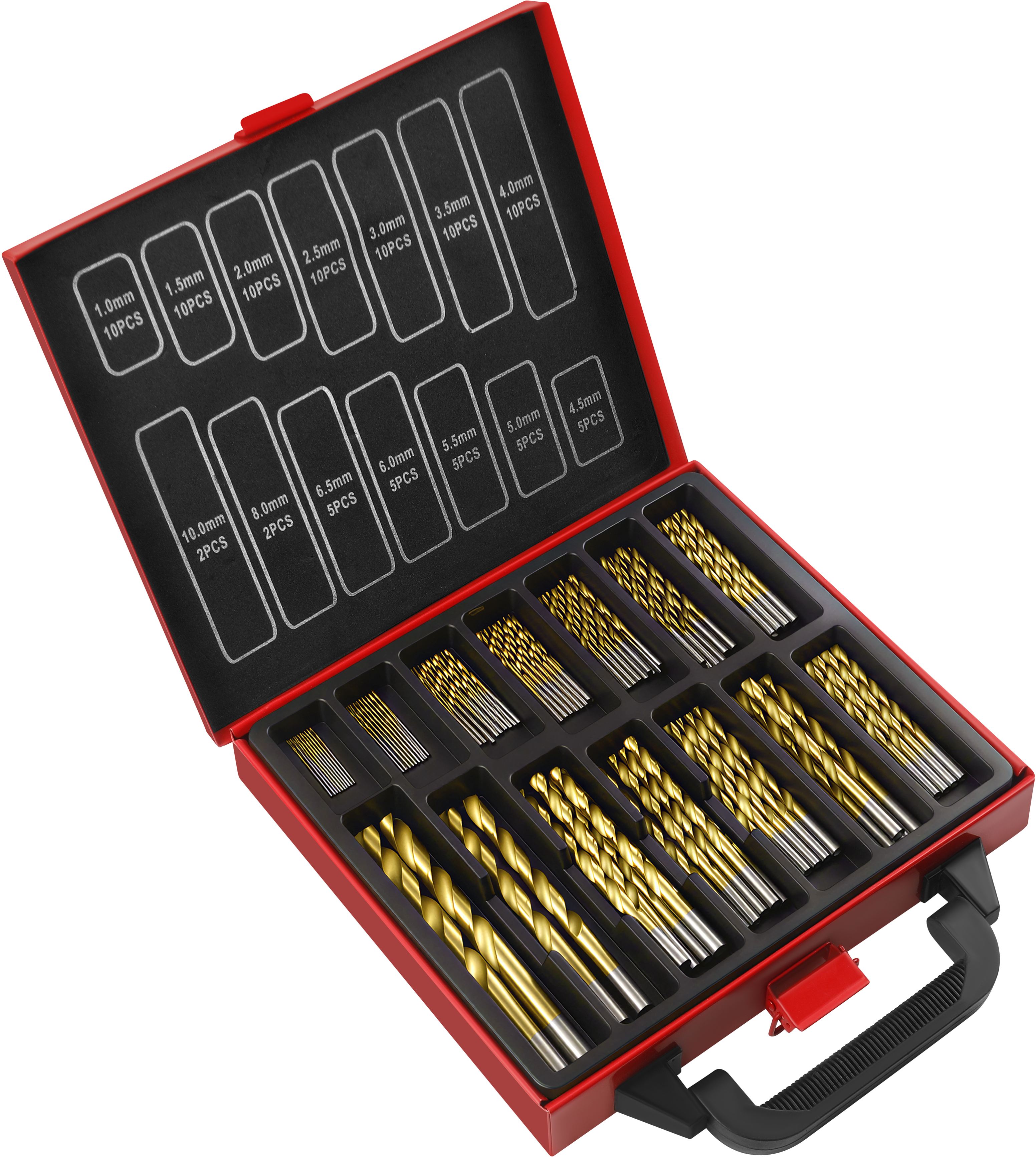 Sada vrtáků do kovu 1-10mm 99 ks KD5967