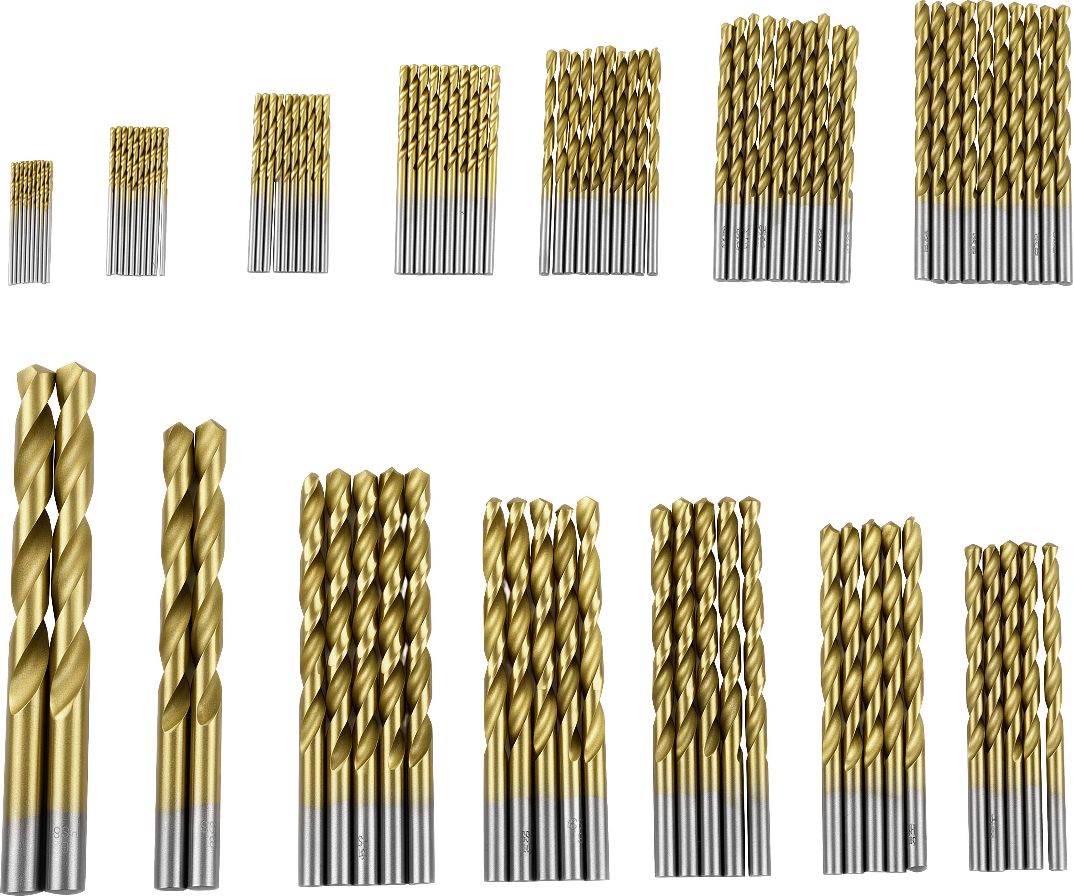 Sada vrtáků do kovu 1-10mm 99 ks KD5967