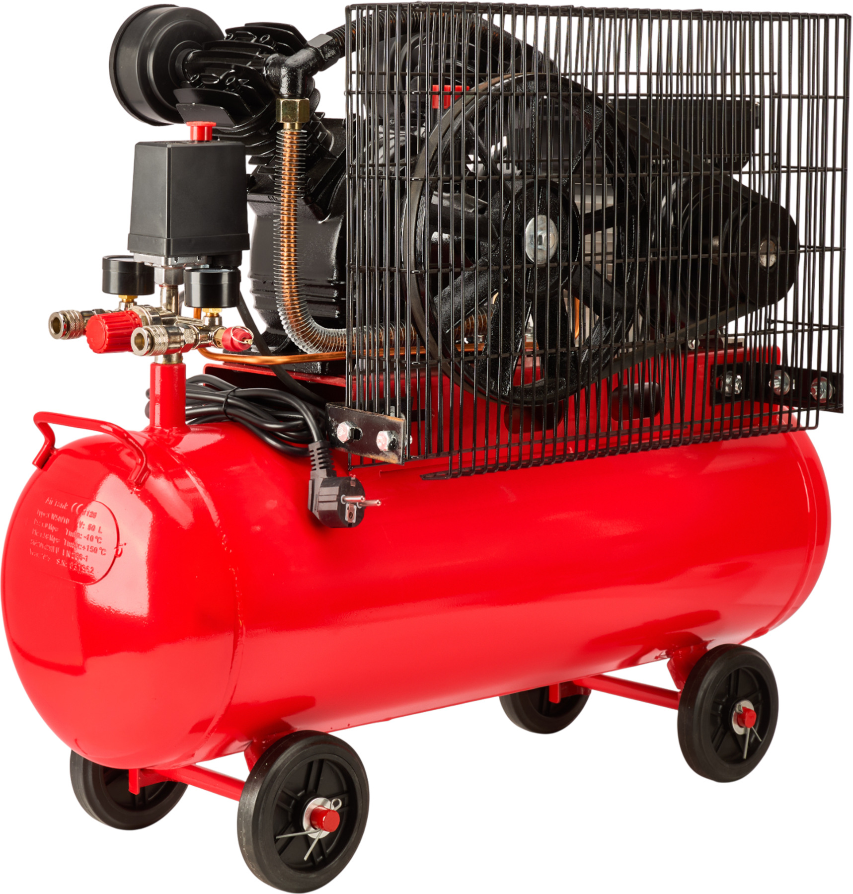 Olejový kompresor 50L 2,8kW / 8bar 2 Písty KD403