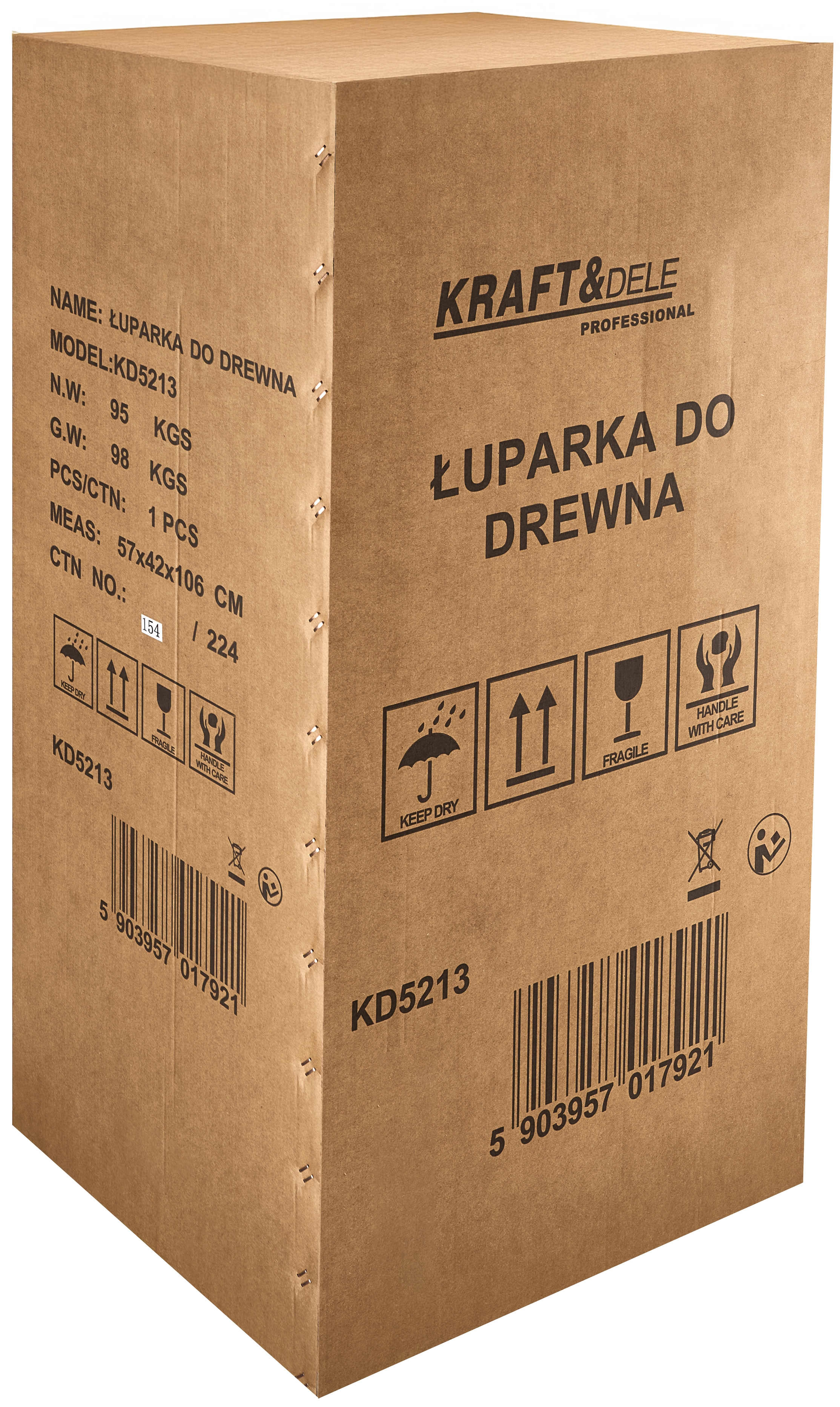 Hydraulická štípačka 3500W 8T KD5213