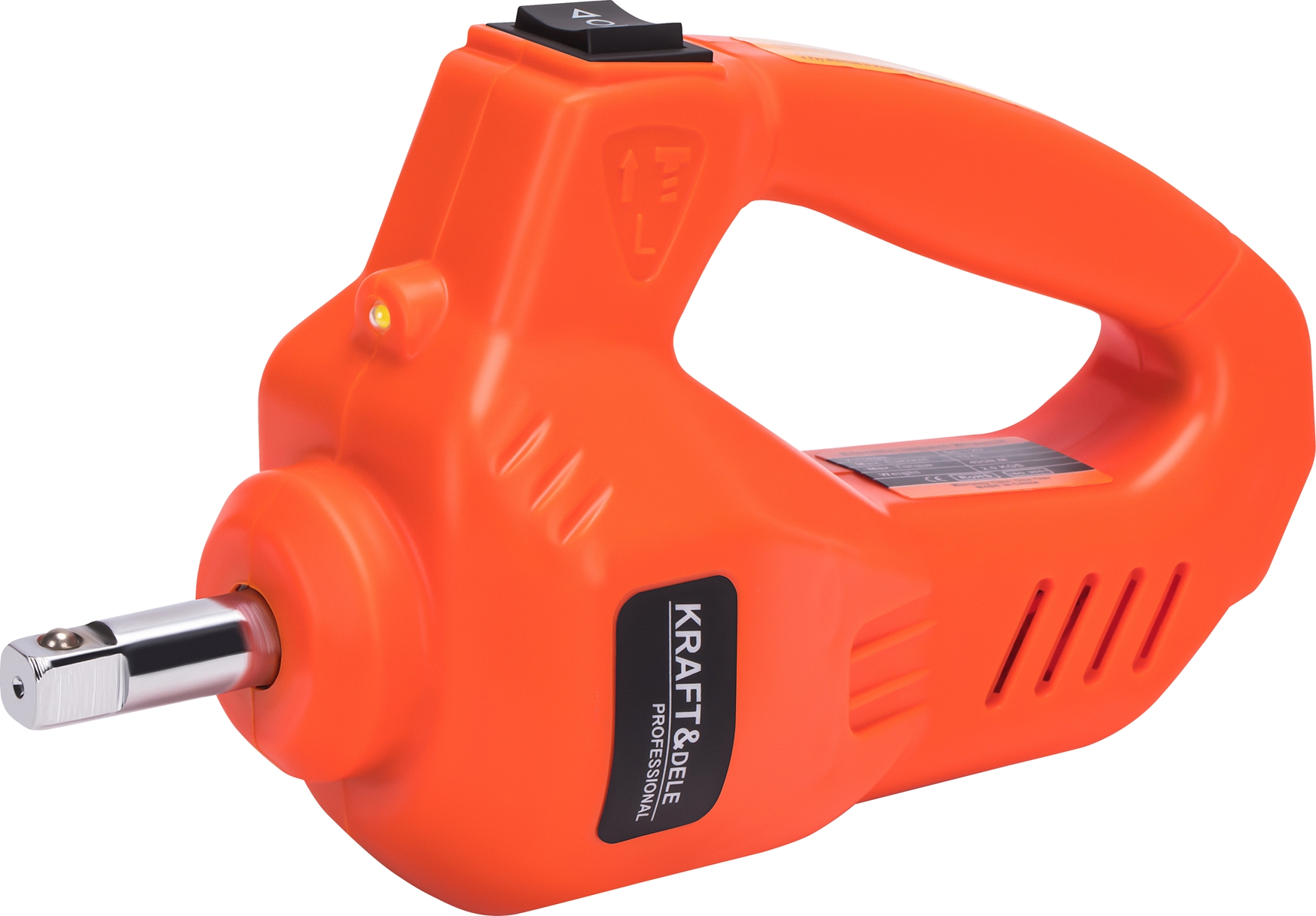 AUTOMOBILOVÝ ZVEDÁK HYDRAULICKÝ BODOVÝ ZVEDÁK 12V 5T + KLÍČ NA KOLA KD1368