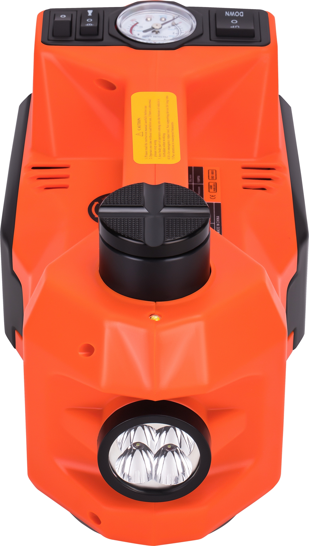 Autozvedák 12V + kompresor + svítilna KD1367