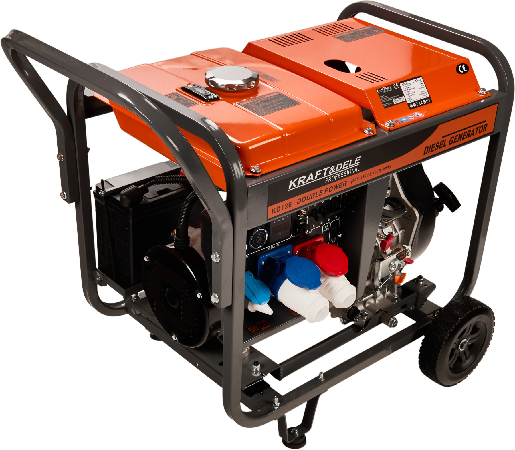Dieselový agregát 8KW 80% 230/380V KD126