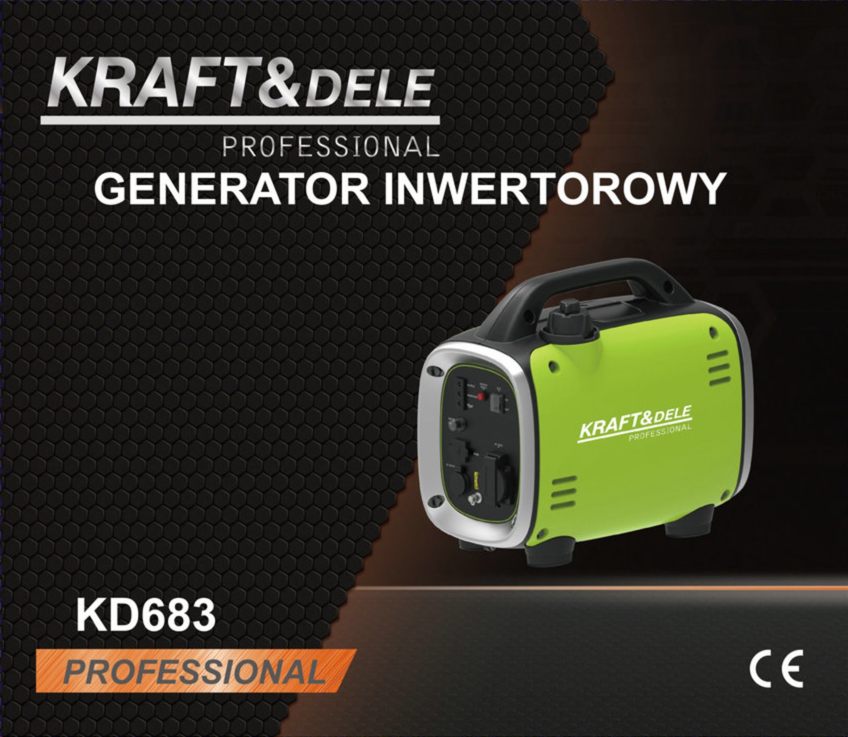 Invertorová elektrocentrála 1,2kW / 1,3kW KD683