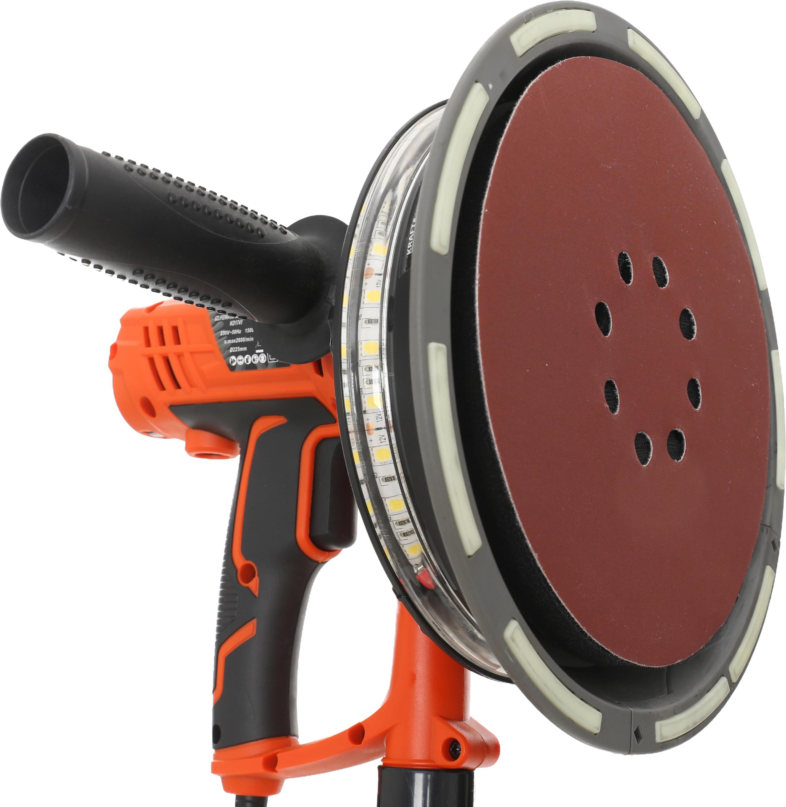 Bruska na sádru, tmel a omítky 1500W LED KD1741