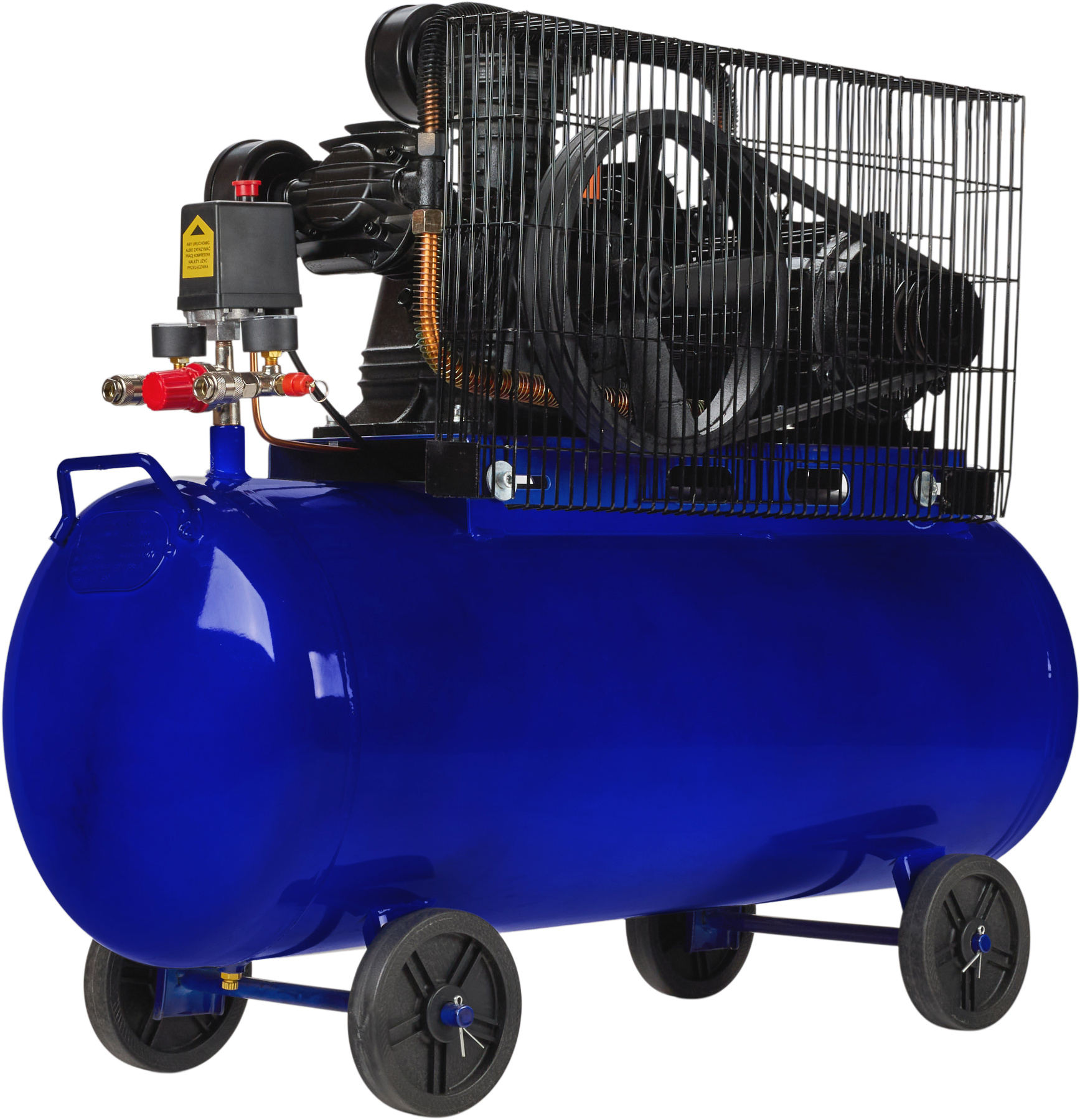 Olejový kompresor 100L 4100W 650L/min KD4056