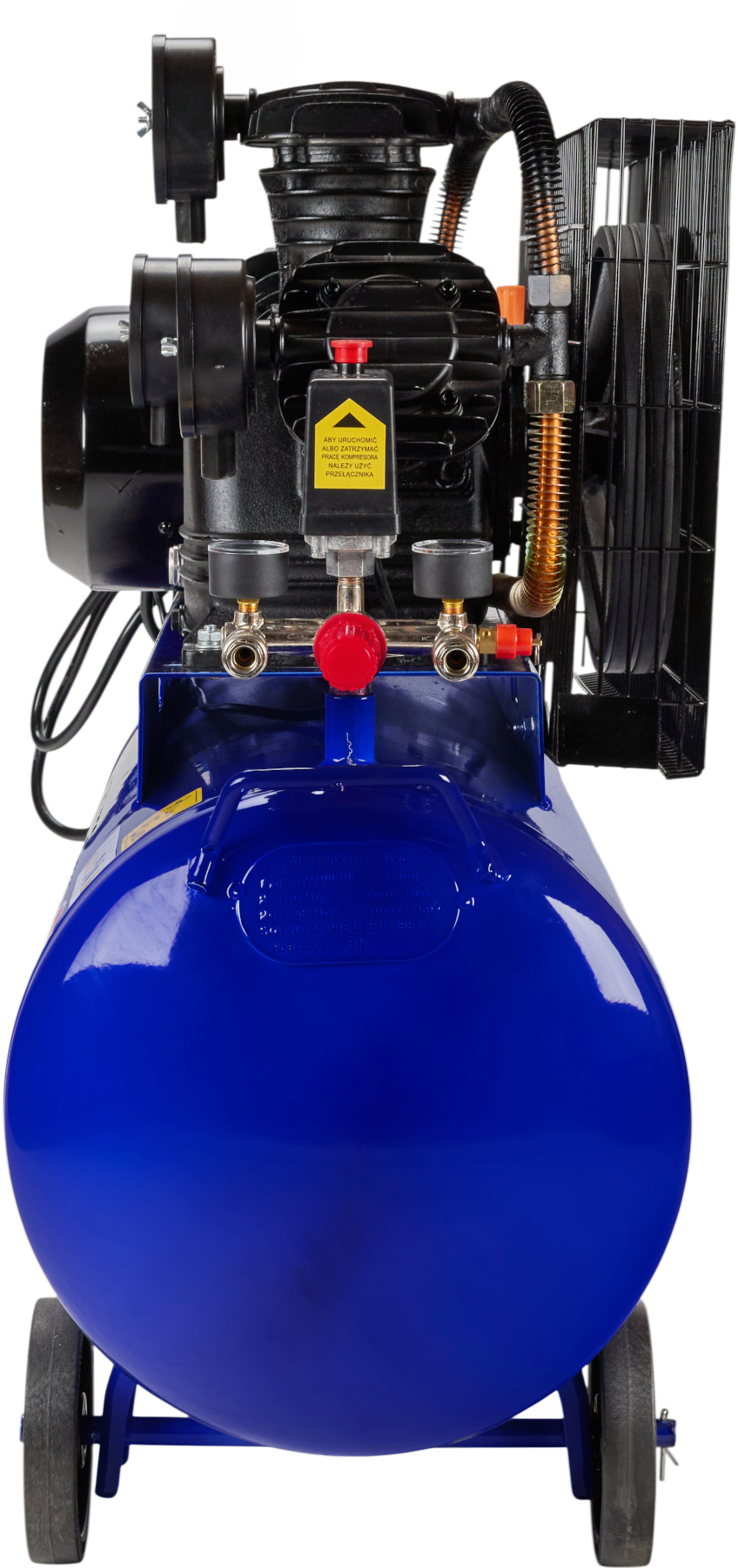 Olejový kompresor 100L 4100W 650L/min KD4056