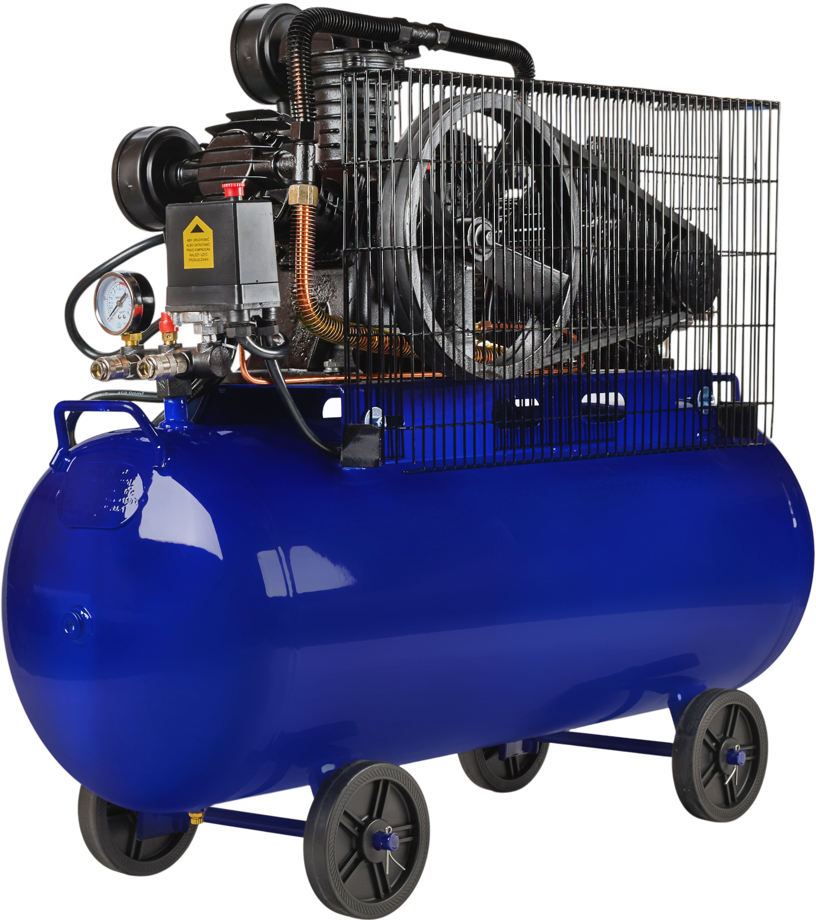 Olejový kompresor 100L 4100W 650L/min KD4066