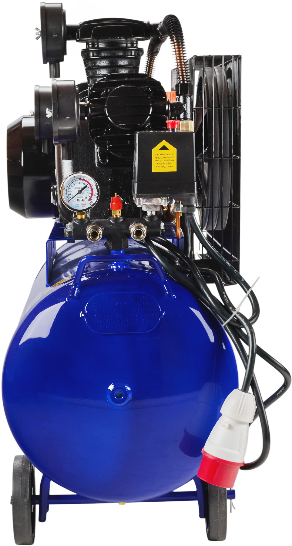 Olejový kompresor 100L 4100W 650L/min KD4066