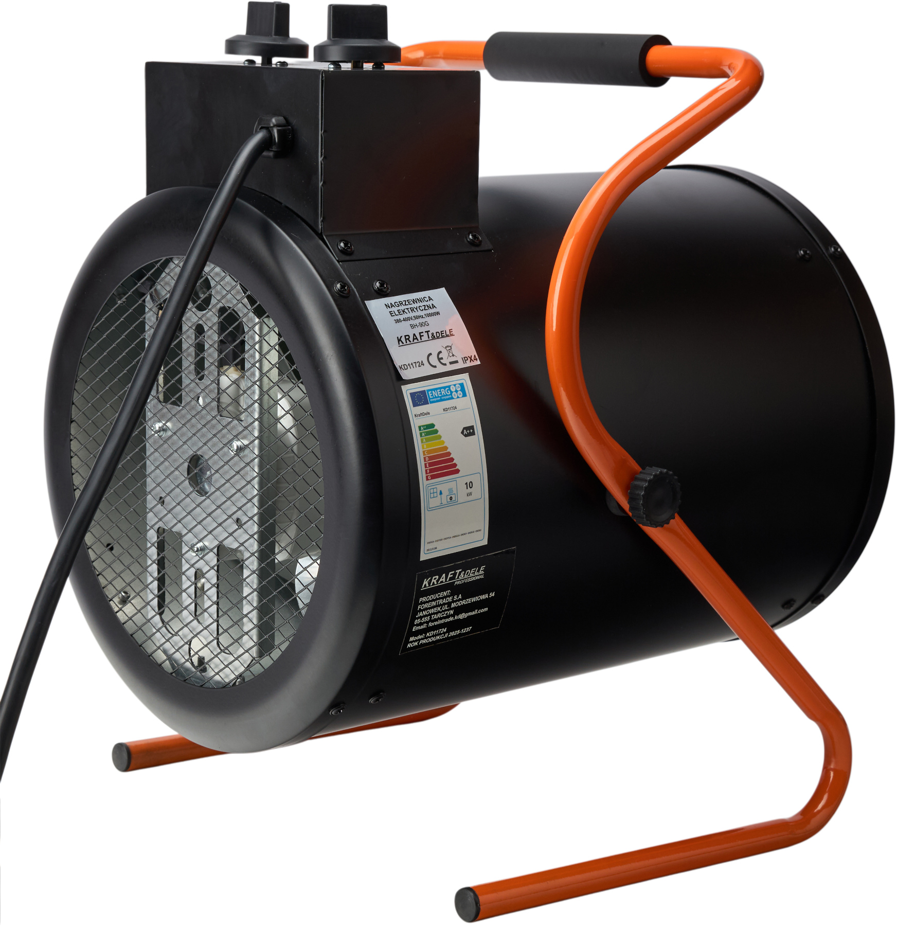 ELEKTRICKÉ TOPIDLO OHŘÍVAČ 10kW KD11724