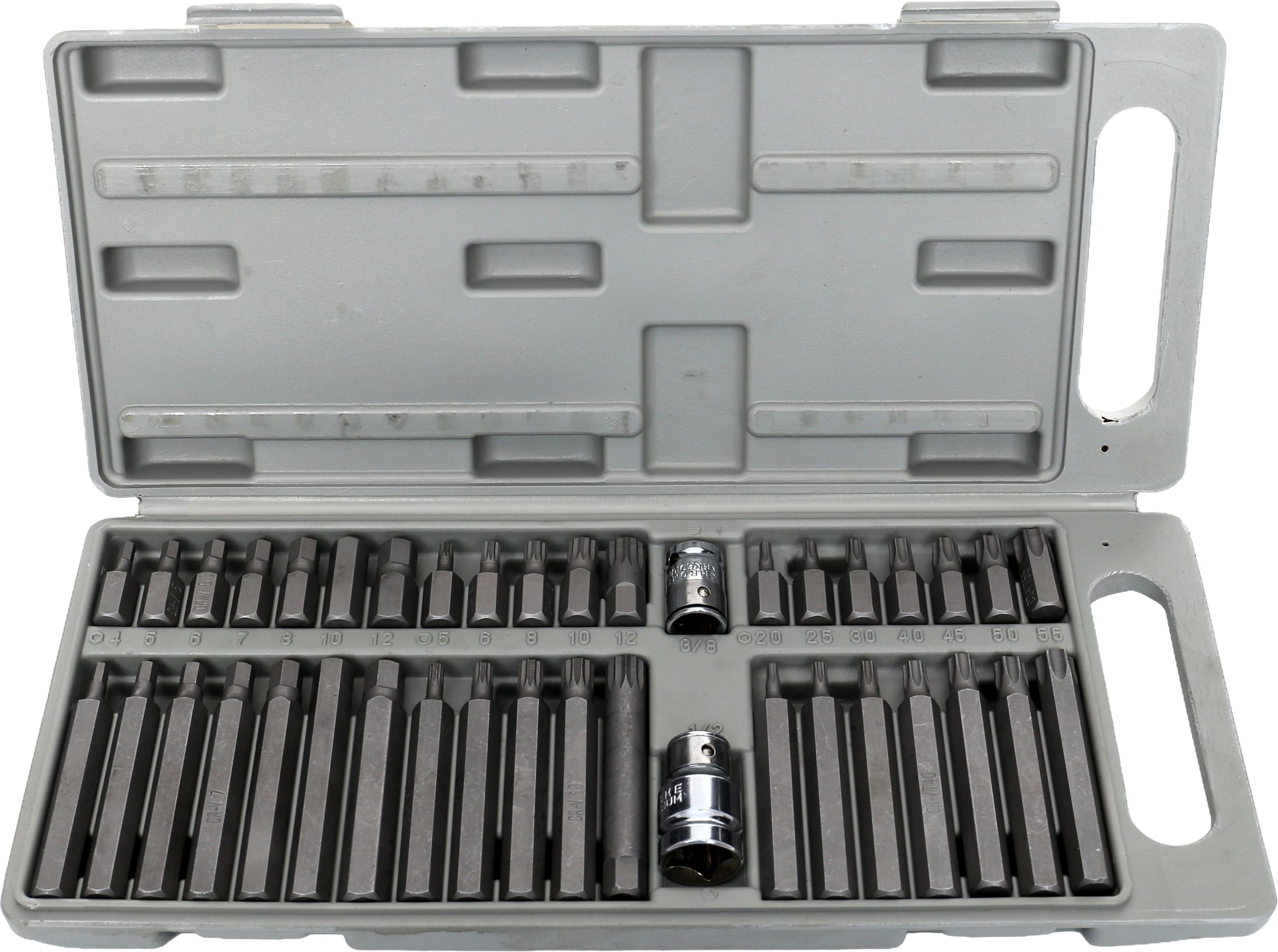Sada speciálních bitů KD10219 HEX, TORX, SPLINE 40ks.