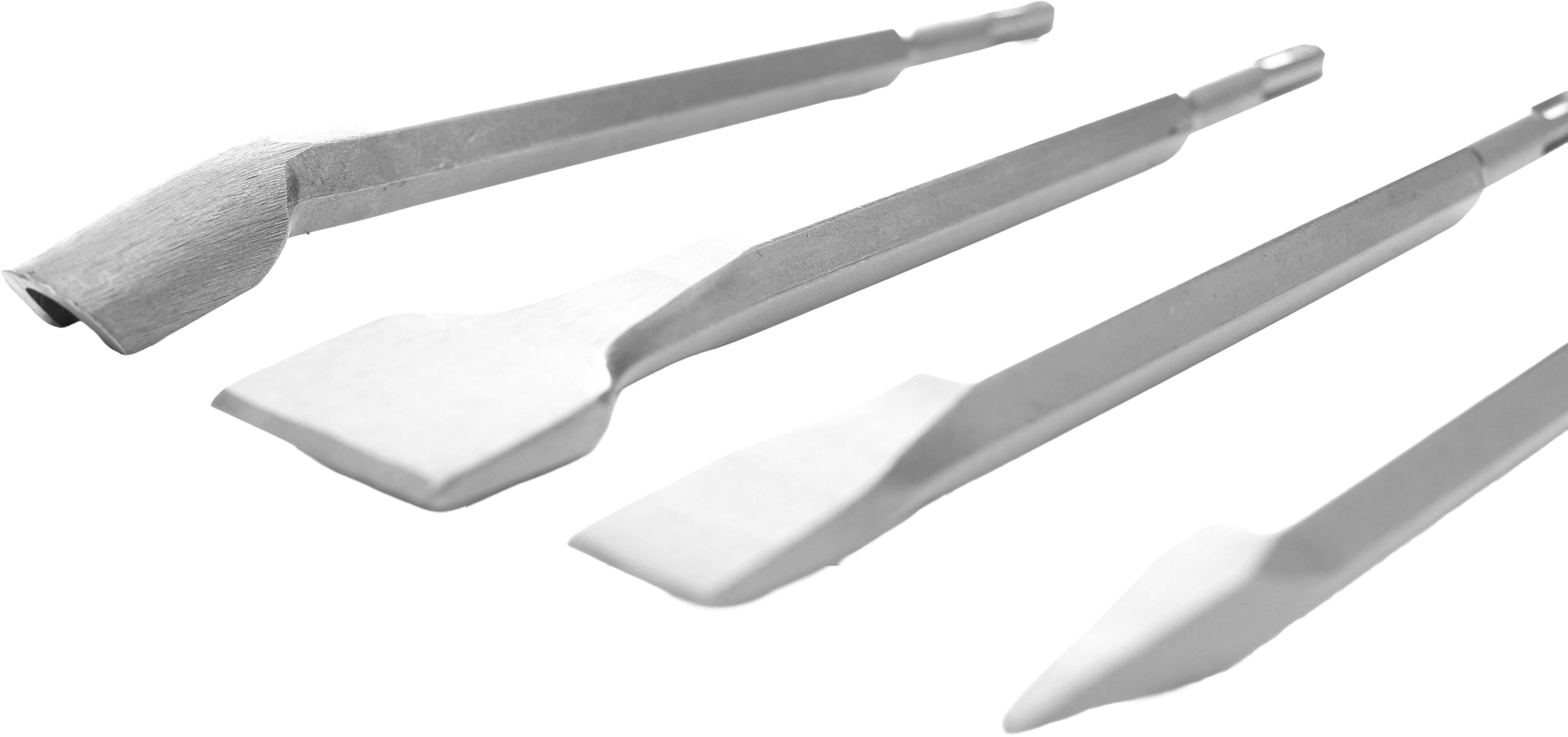 Sada 4 sekáčů do betonu SDS KD10208