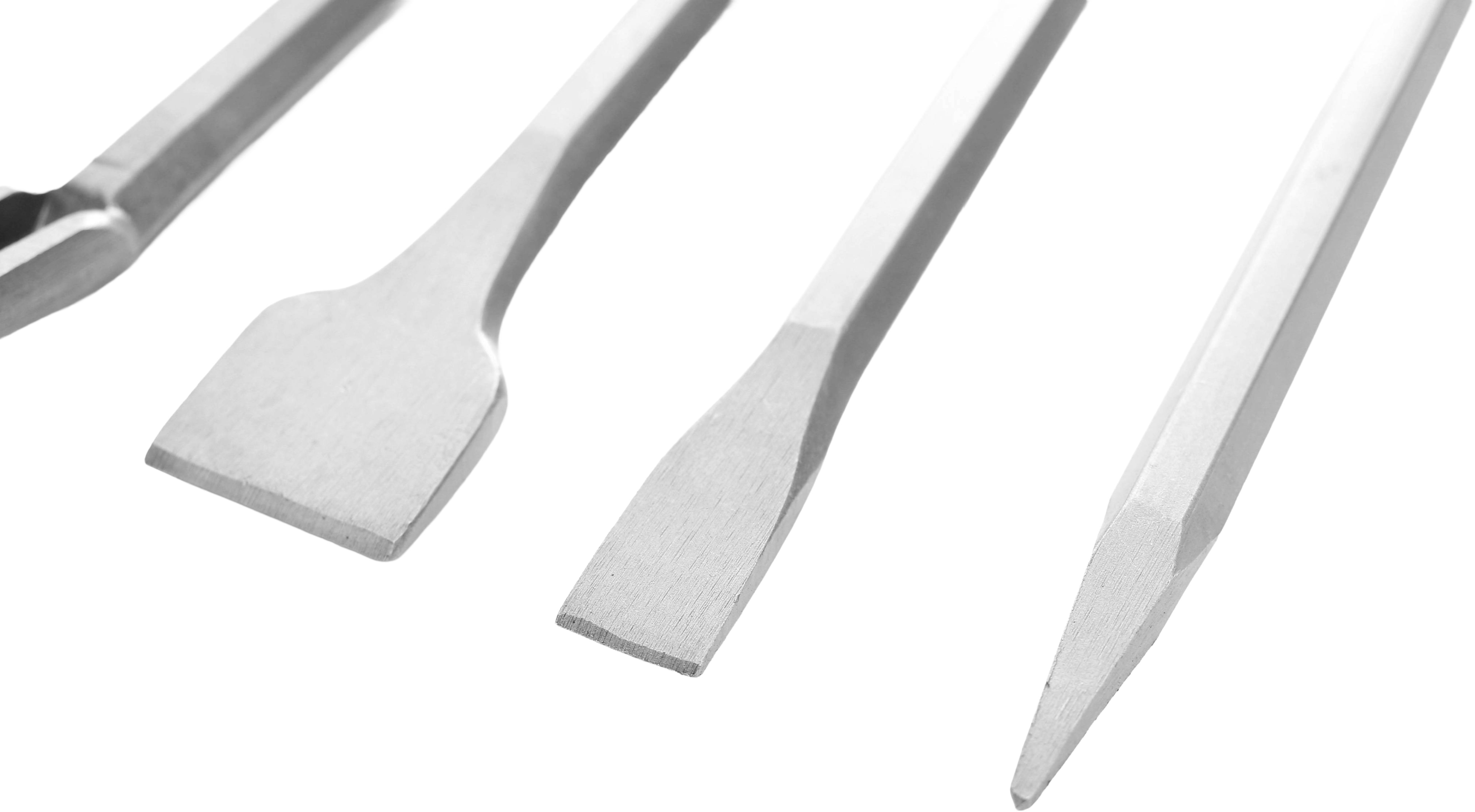 Sada 4 sekáčů do betonu SDS KD10208