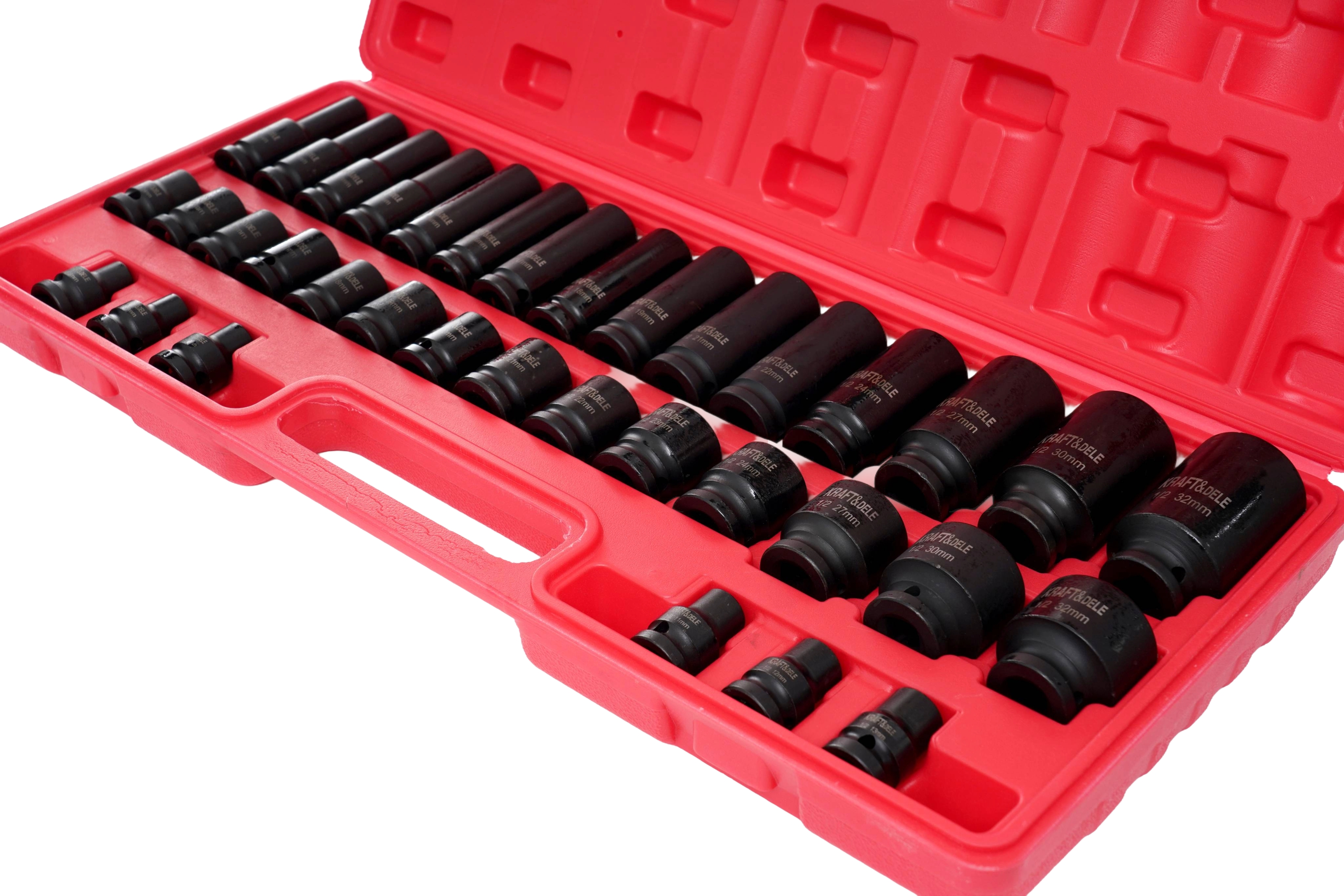 NÁSTRČNÉ KLÍČE RÁZOVÉ 1/2" 35KS. KD11757