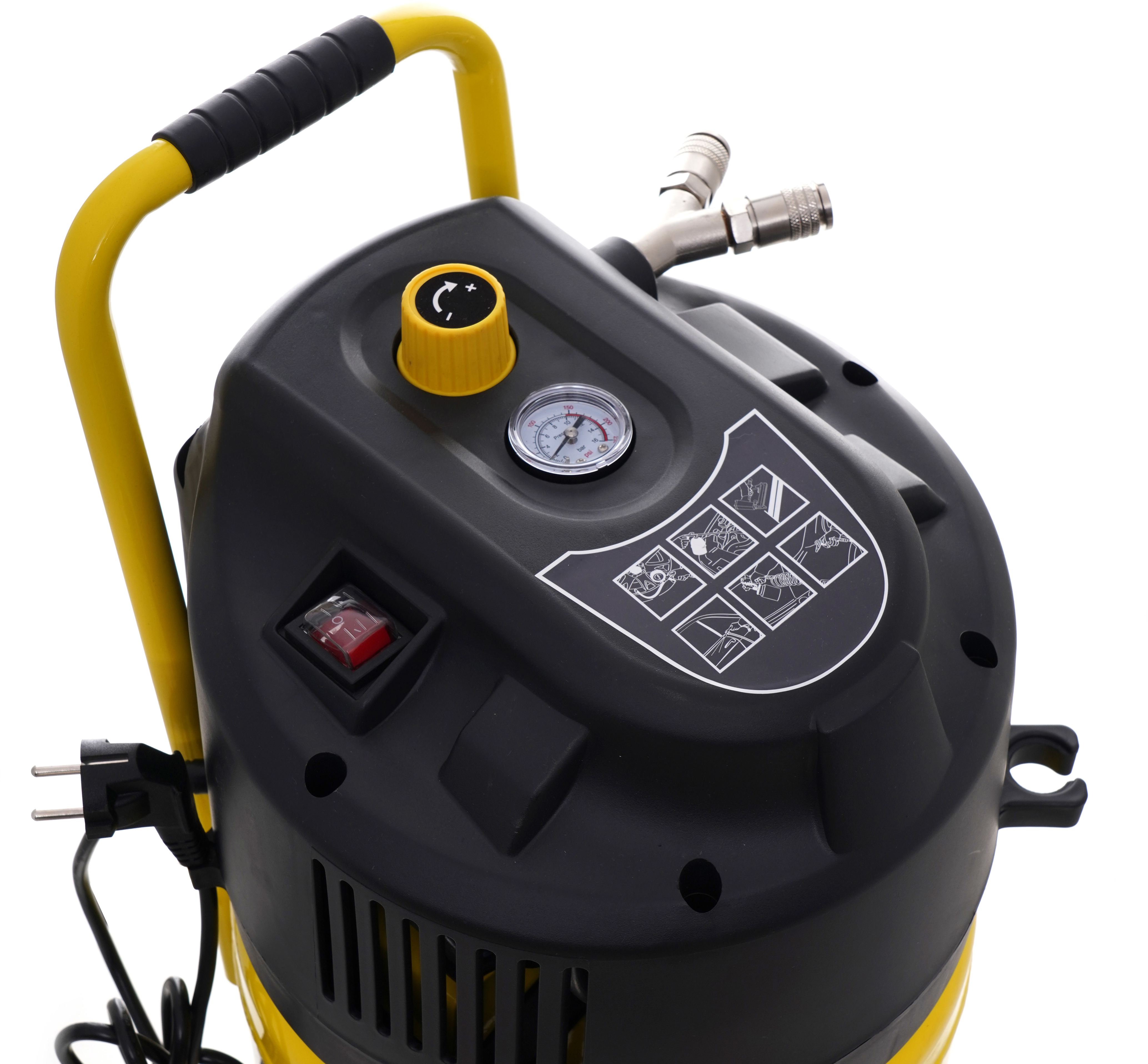 Kompresor bezolejový 50L 10bar KD1418