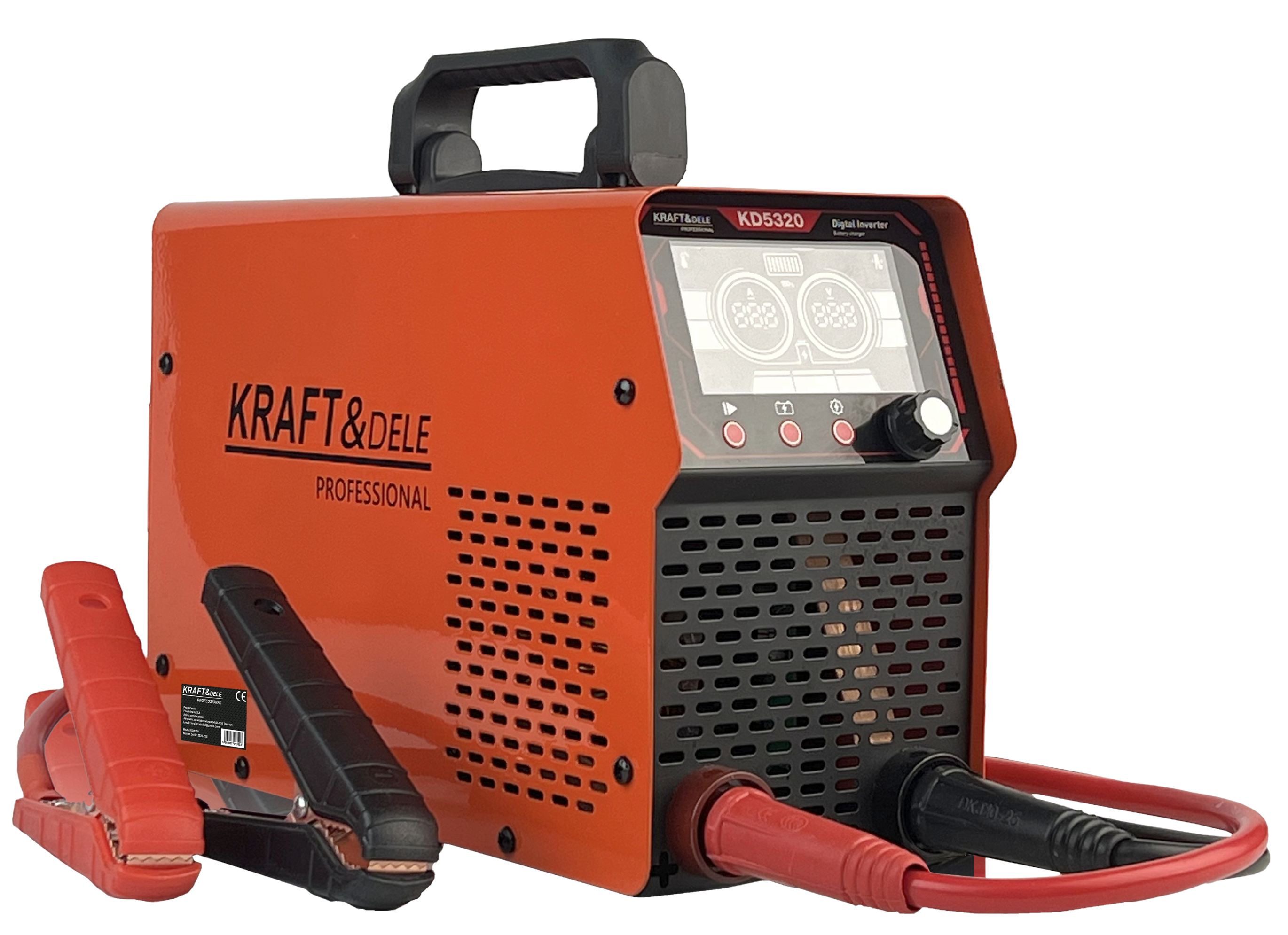 Nabíječka se startem 12/24V 50-800Ah 55A start 500A KD5320