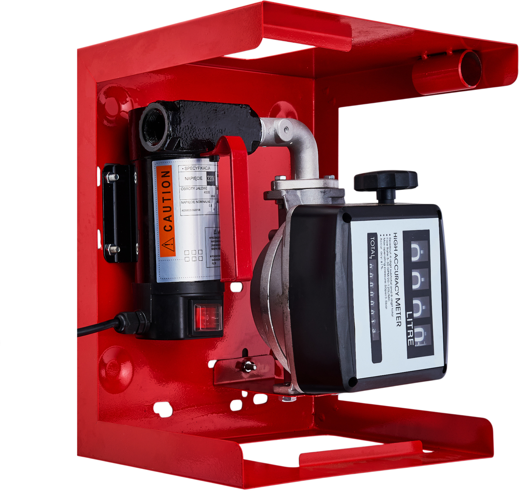 Výdejní stojan na palivo, olej a naftu 375W KD1164 CPN 230V