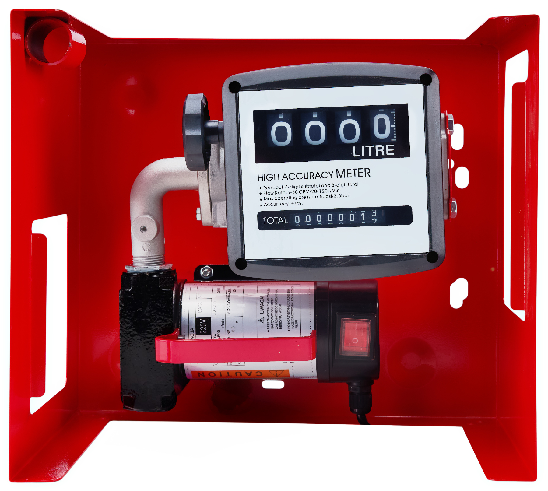 Výdejní stojan na palivo, olej a naftu 375W KD1164 CPN 230V