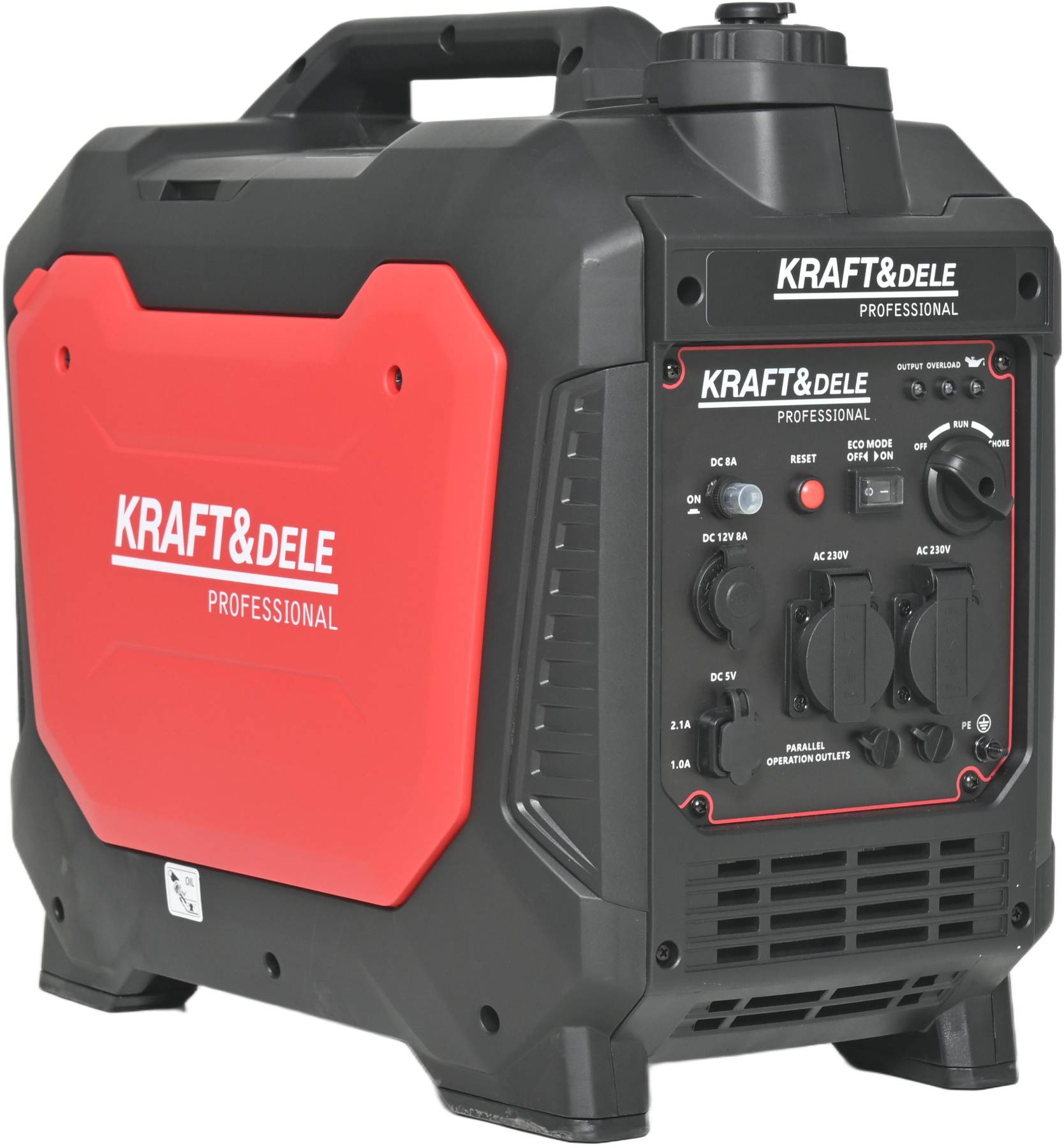 Elektrocentrála 3,7kW 12/230V + USB KD3163