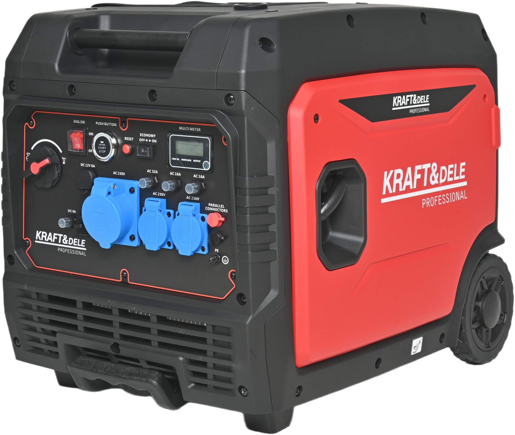 Elektrocentrála 6.7kW 12/230V 32A + USB KD3164