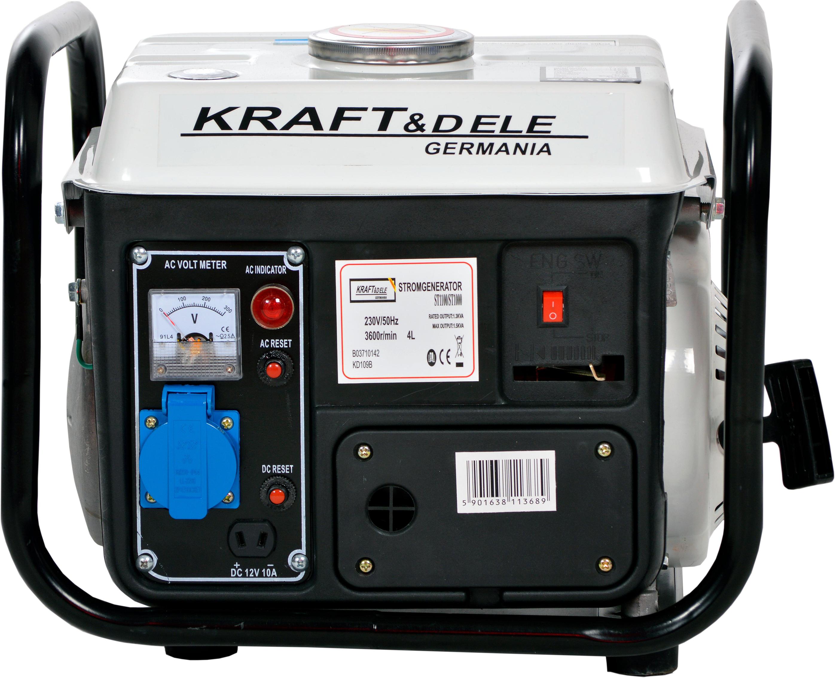 Elektrocentrála 1200W 12/230V KD109B