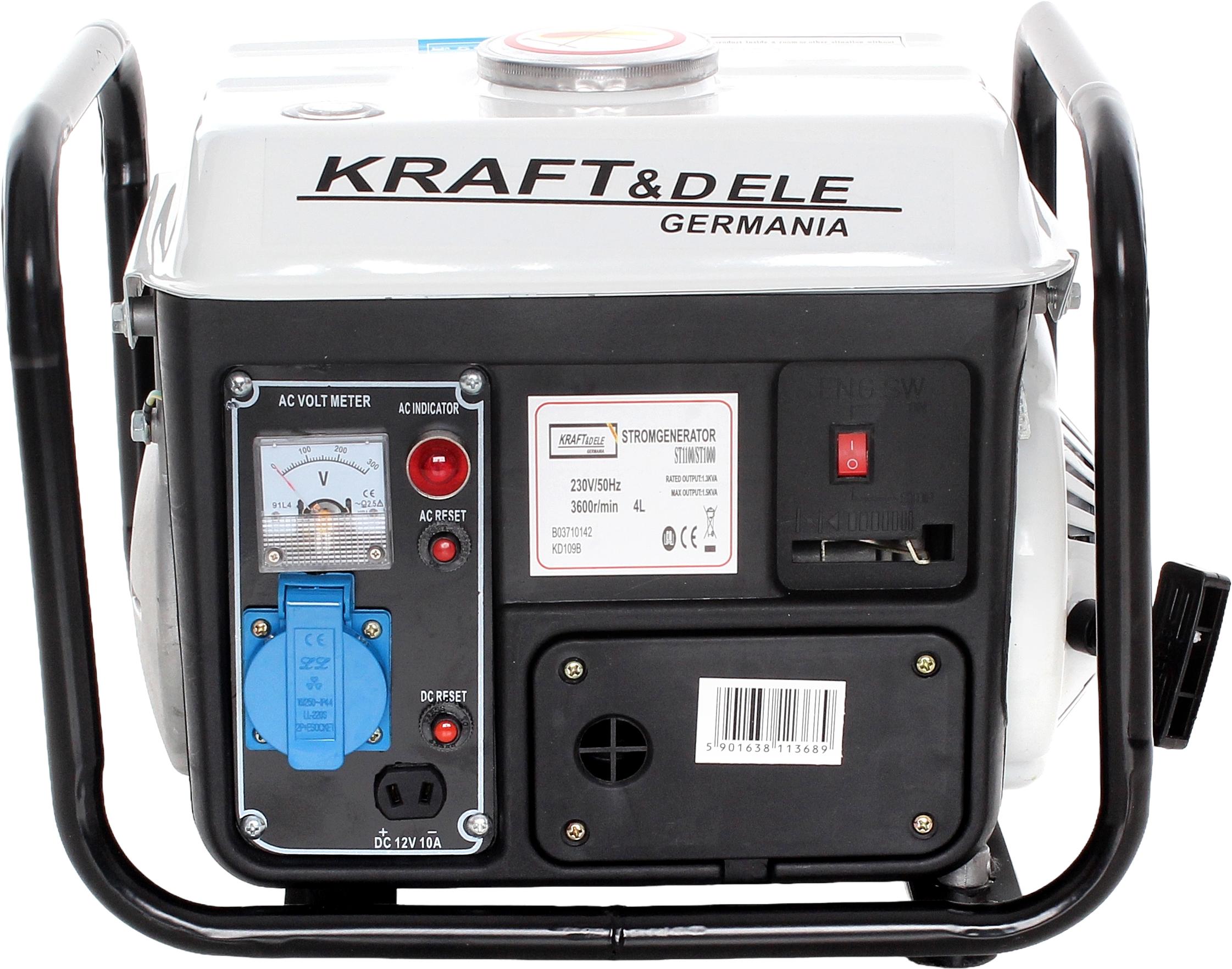 Elektrocentrála 1200W 12/230V KD109B