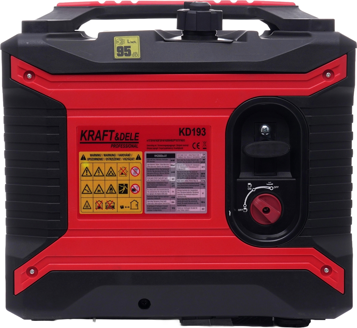 Invertorová elektrocentrála 2500W KD193