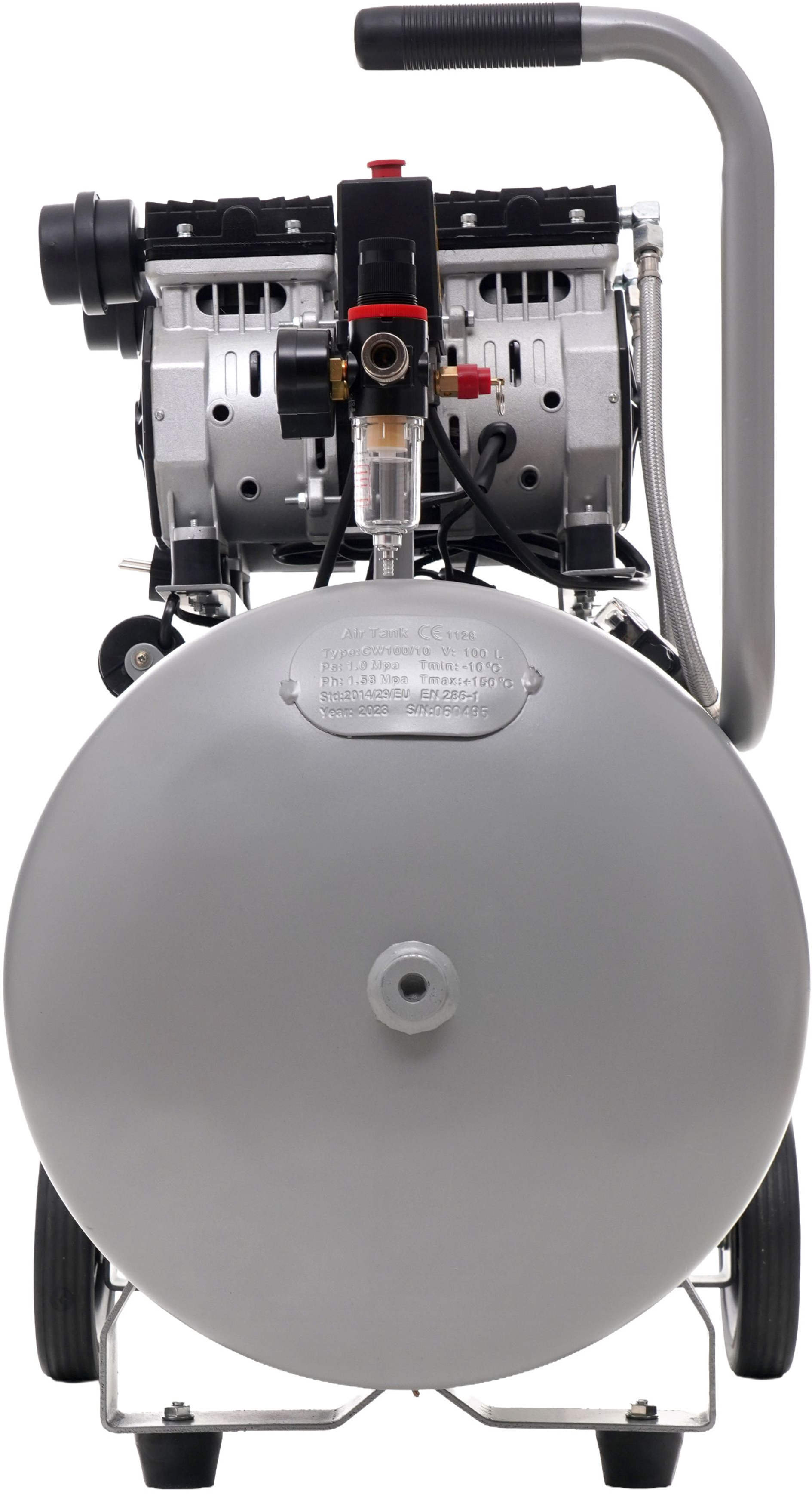 KOMPRESOR BEZOLEJOWY 100L KD1398