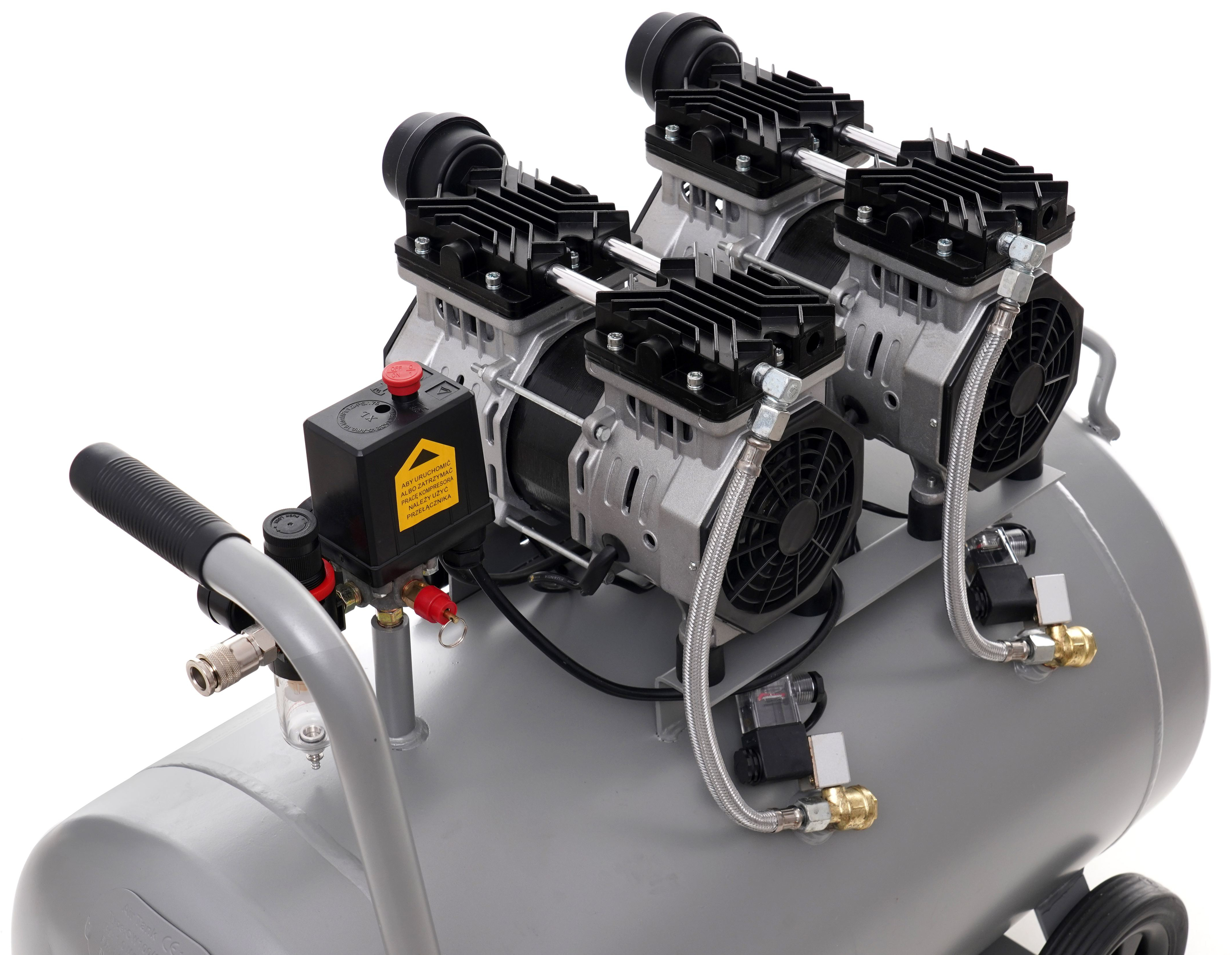 KOMPRESOR BEZOLEJOWY 100L KD1398